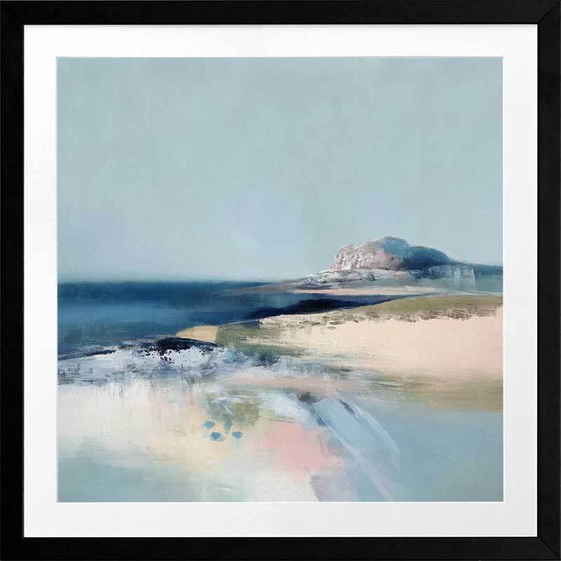 Beachfront Bliss Framed Art Print - Coastal Wall Decor for Living Room, Bedroom & Office - Perfect for Beach House, Vacation Home & Seaside Themed Spaces