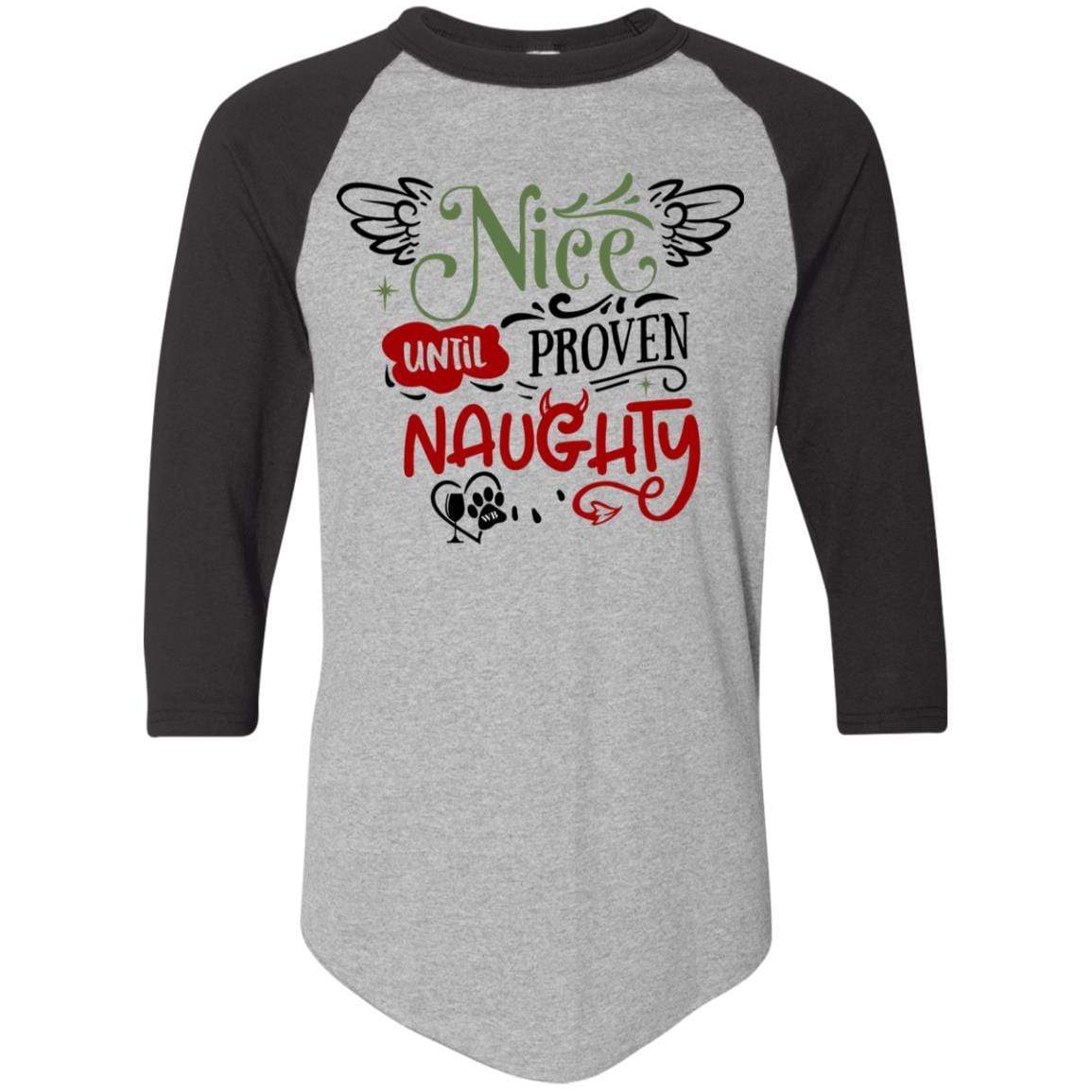 WineyBitches.Co Colorblock Raglan Jersey - Trendy Baseball Tee for Women | Perfect for Casual Outfits, Girls' Night Out & Weekend Wear