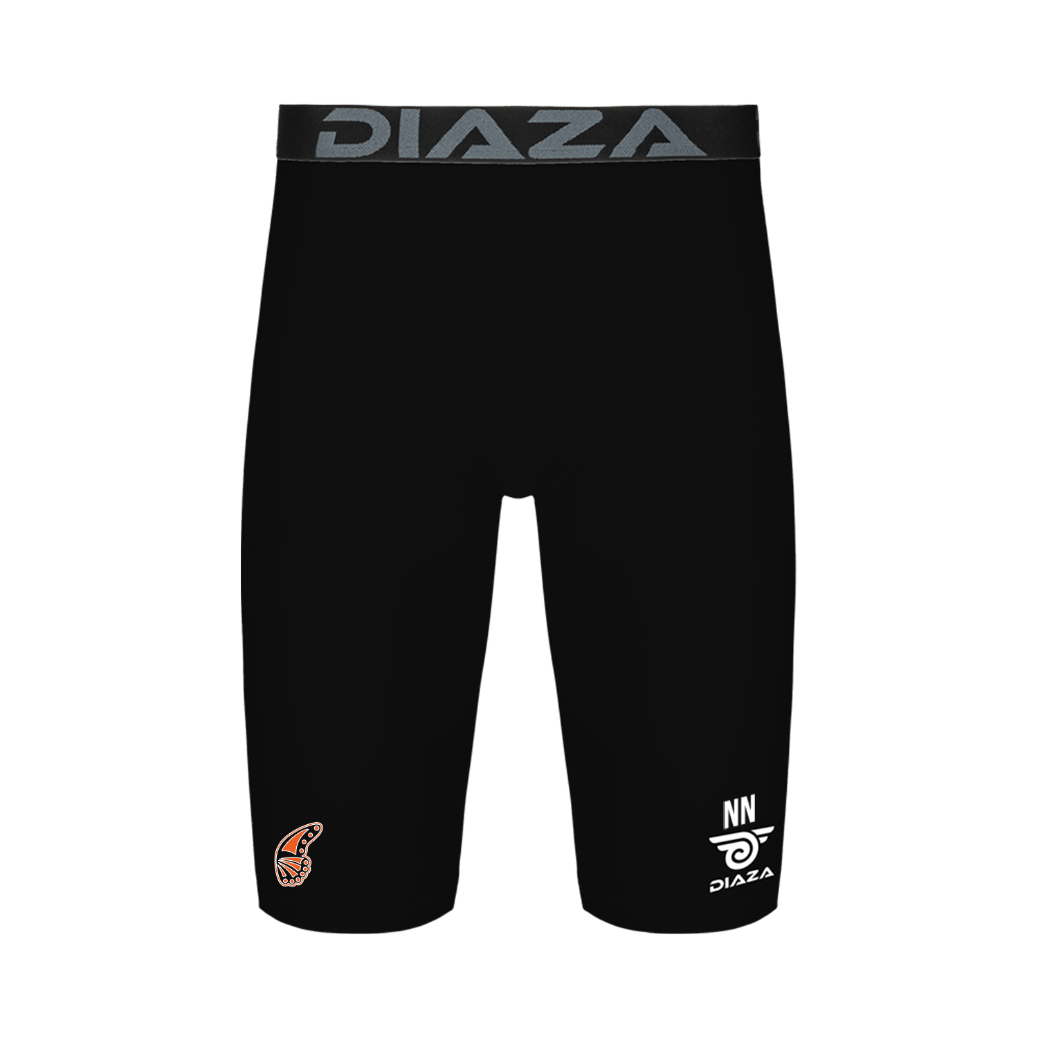 Minneapolis Monarchs Compression Shorts for Men - Black Performance Workout Shorts for Running, Gym & Training