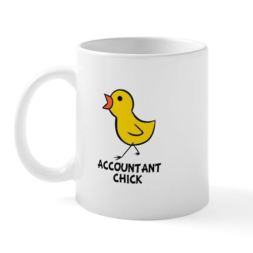 White - Accountant Chick Mug