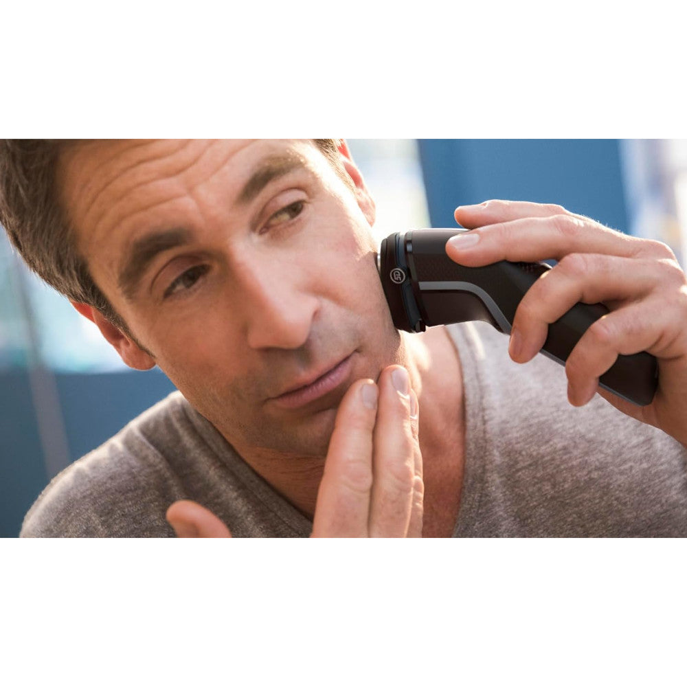 PHILIPS S3133/51 3000 Series Electric Shaver with Pop-Up Trimmer for Men - Wet & Dry Shaving, Travel & Daily Grooming