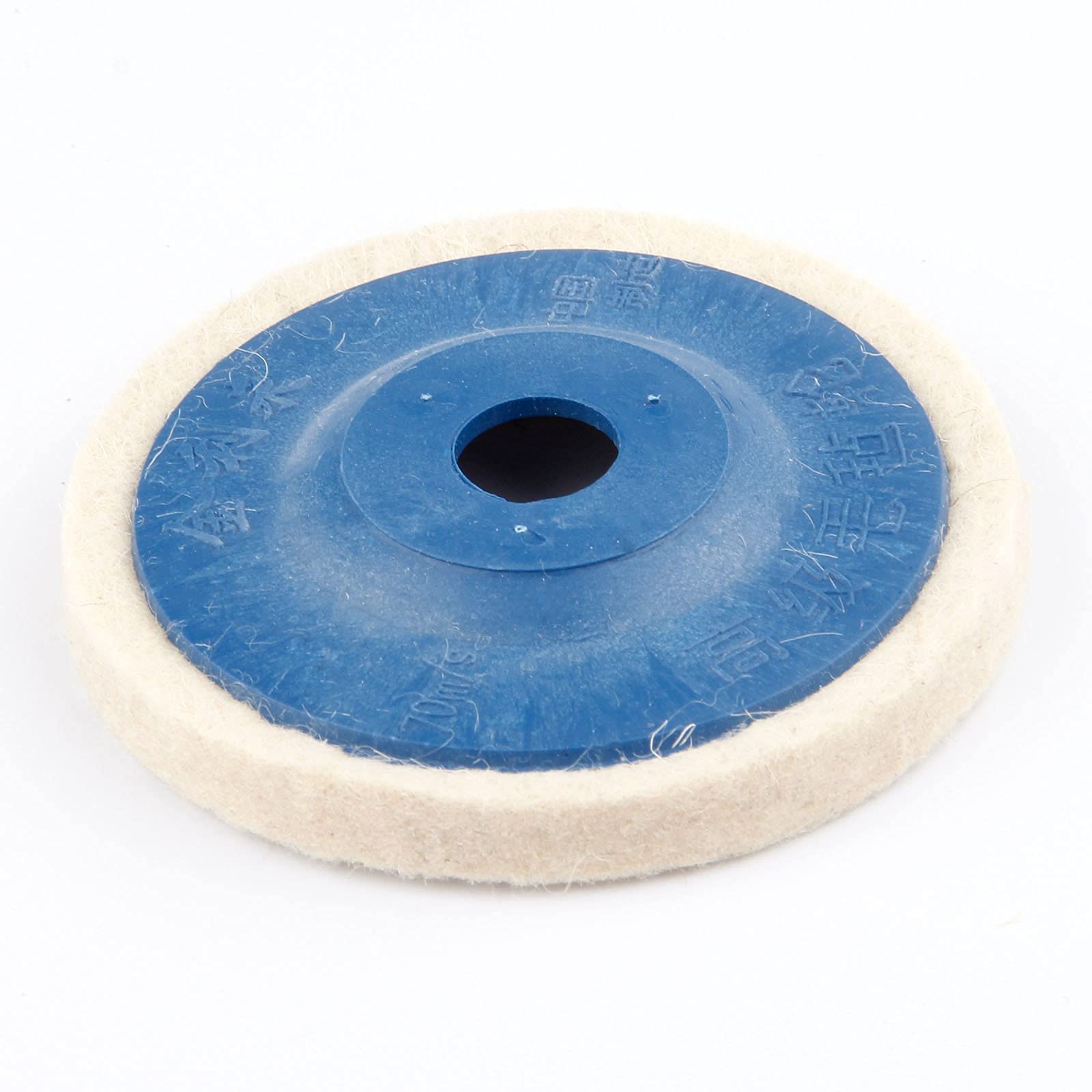 4 Inch 100mm Wool Polishing Wheel Buffing Pads - Angle Grinder Felt Polishing Disc for Metal, Marble, Glass & Ceramics - Perfect for DIY Projects, Jewelry Making & Automotive Detailing