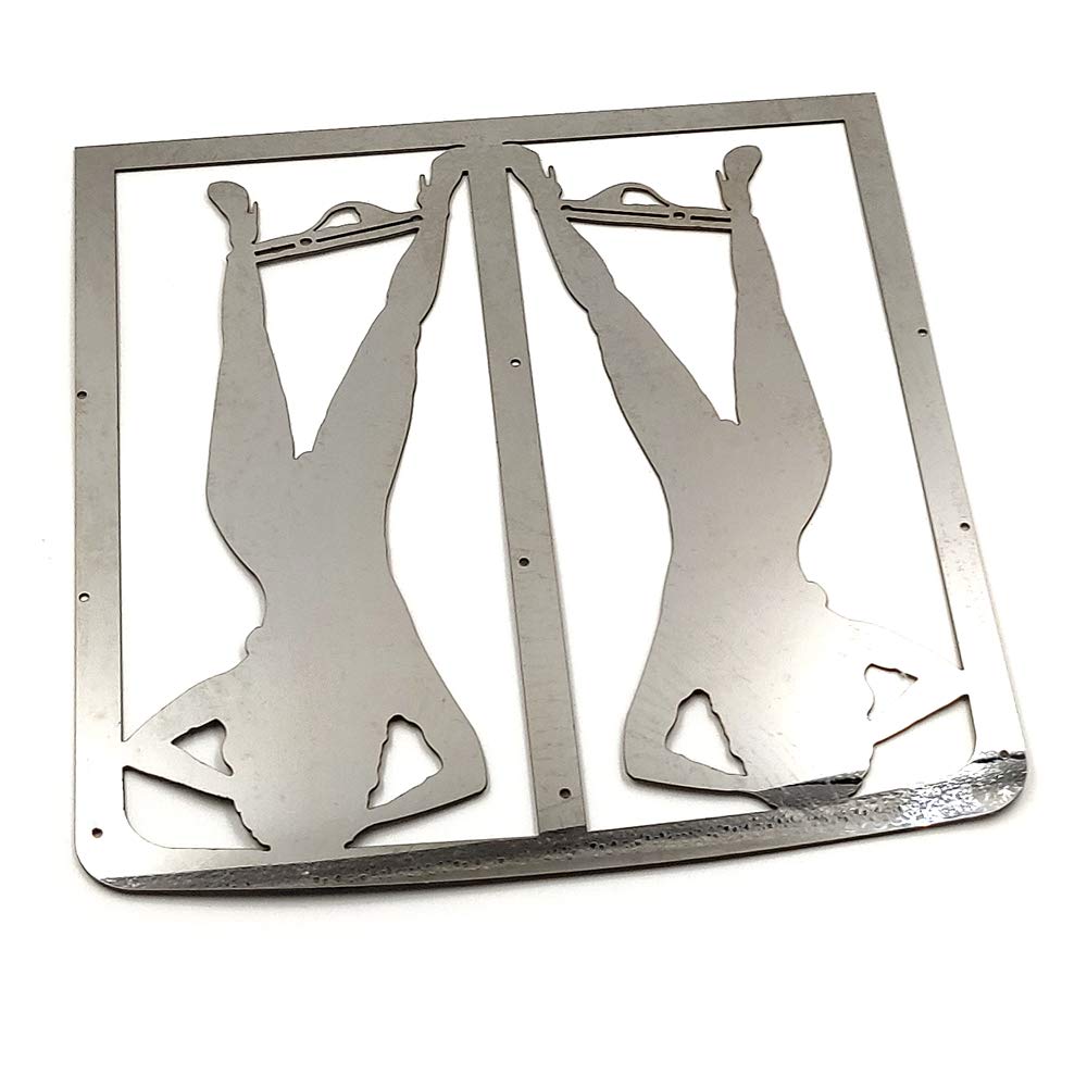 HTTMT MT298-06 Radiator Grille Guard Cover Protector for Yamaha Banshee 1986-2007 - Durable ATV Protection for Off-Road Adventures & Trail Riding