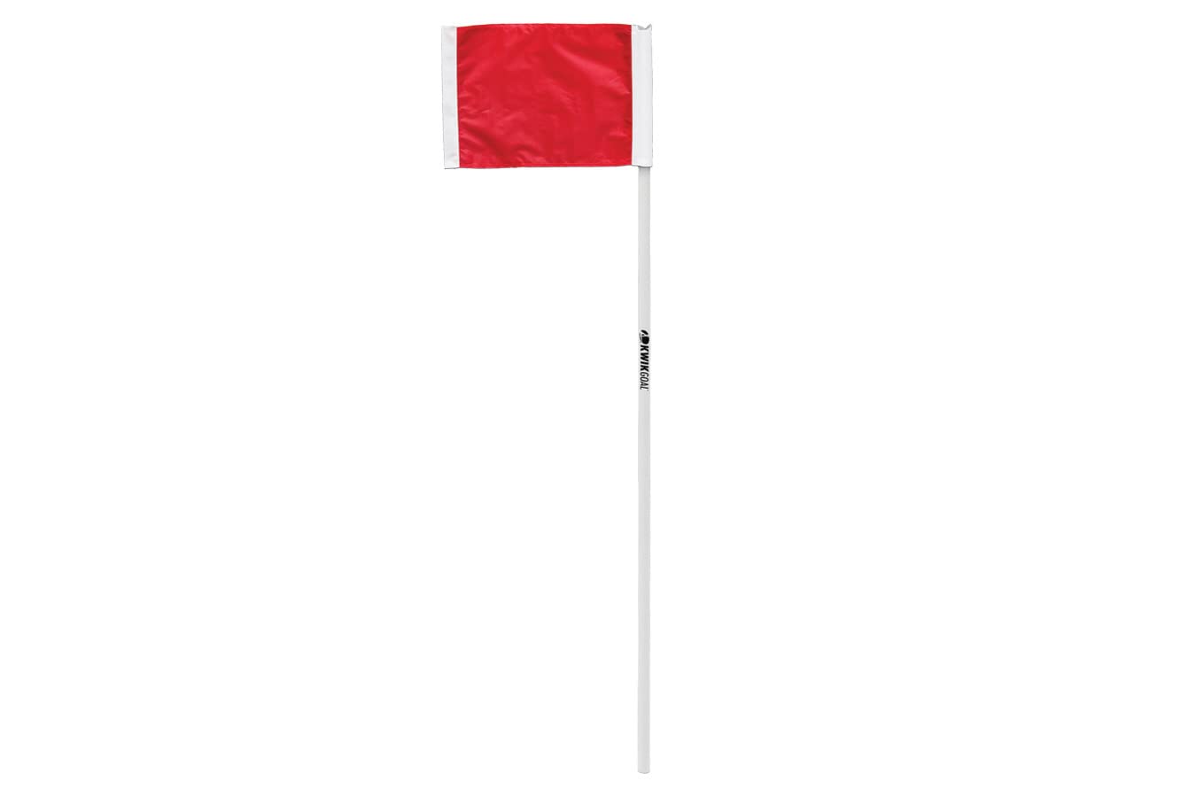 Kwik Goal Premier Corner Flags - Set of 4 for Soccer Training & Matches - Durable Practice Equipment Without Base