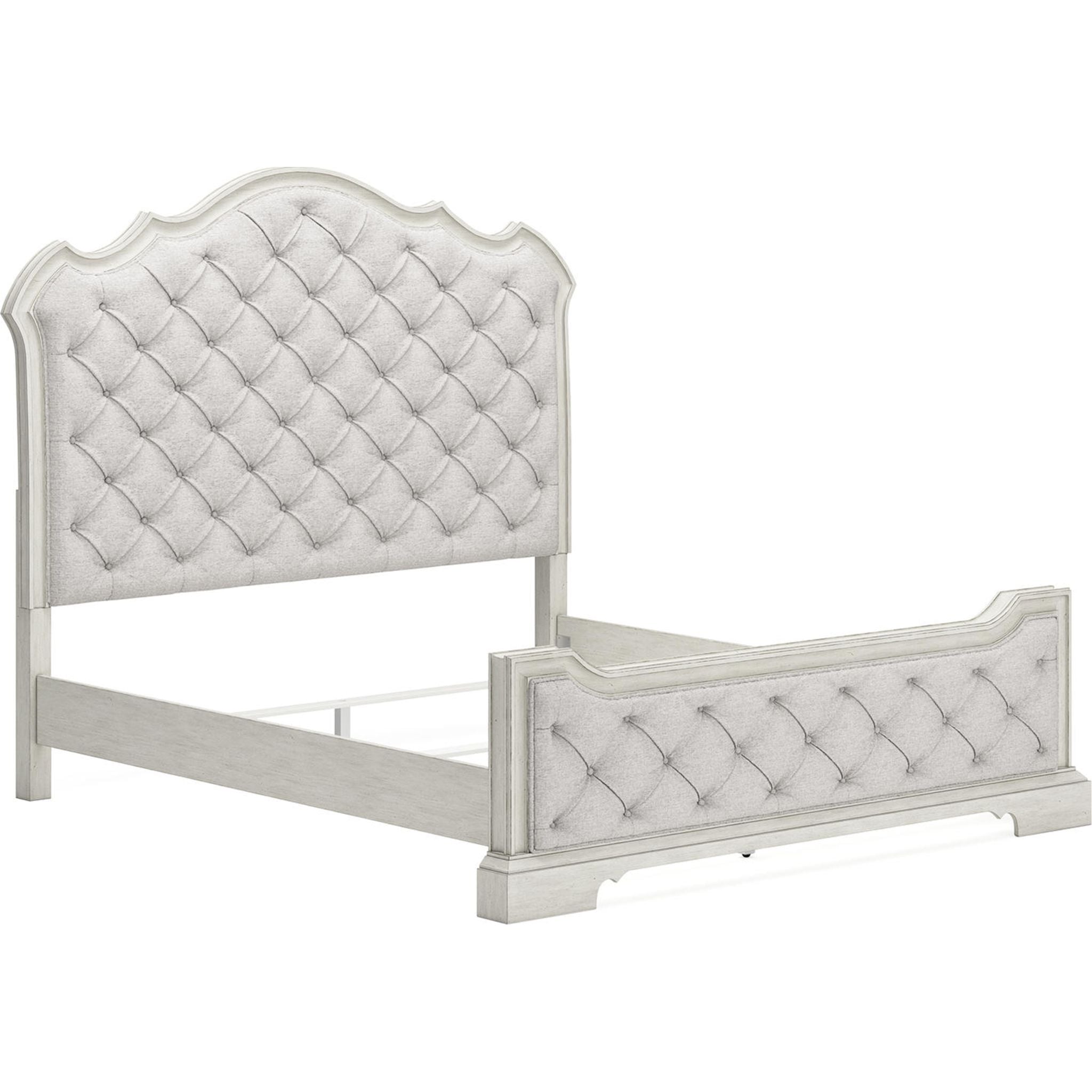 Arlendyne 6-Piece Queen Size Bedroom Furniture Set - Modern Panel Bed Frame with Nightstands, Dresser and Mirror | Perfect for Master Bedroom or Guest Room Decor
