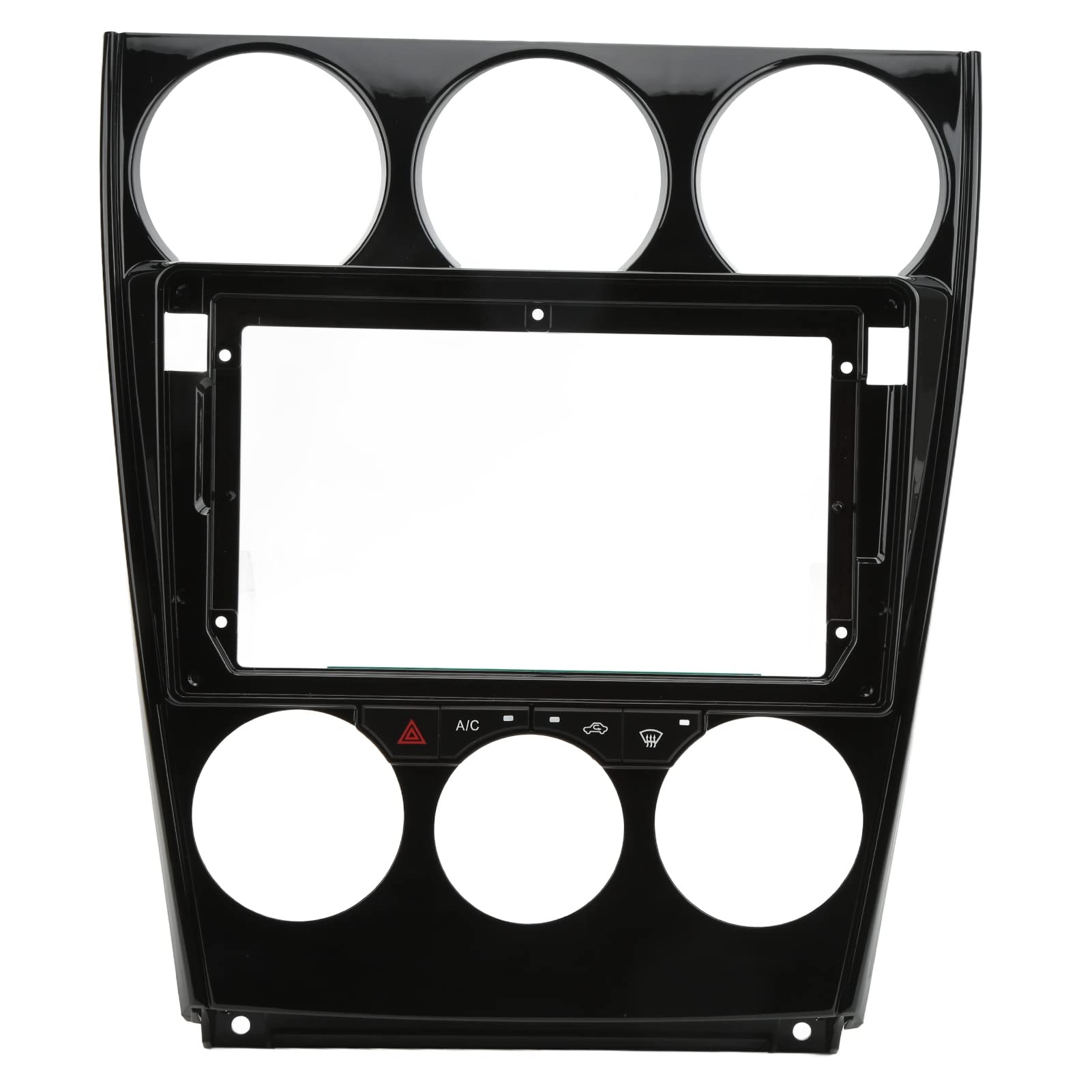 ABS Car Stereo Radio Fascia Panel - 2DIN Dash Bezel with Built-in CANBUS for Android Navigation | Replacement for Mazda 6 2004-2016 Models | 9 Inch Car Audio Upgrade Kit | Perfect for DIY Car Modification & Retrofit Projects | Enhance Your Driving Experience with Seamless Android Auto Integration