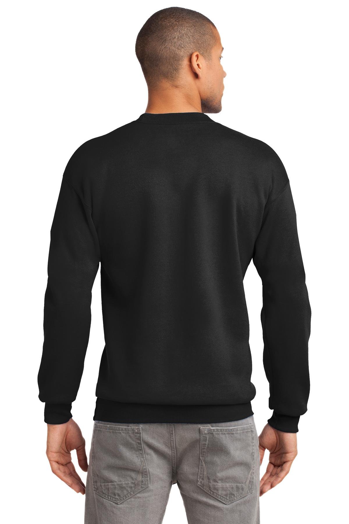 Port & Company Men's Tall Ultimate Crewneck Sweatshirt - Soft Cotton Blend Pullover for Casual Wear, Work & Lounge | Comfortable Tall Fit for Big & Tall Men