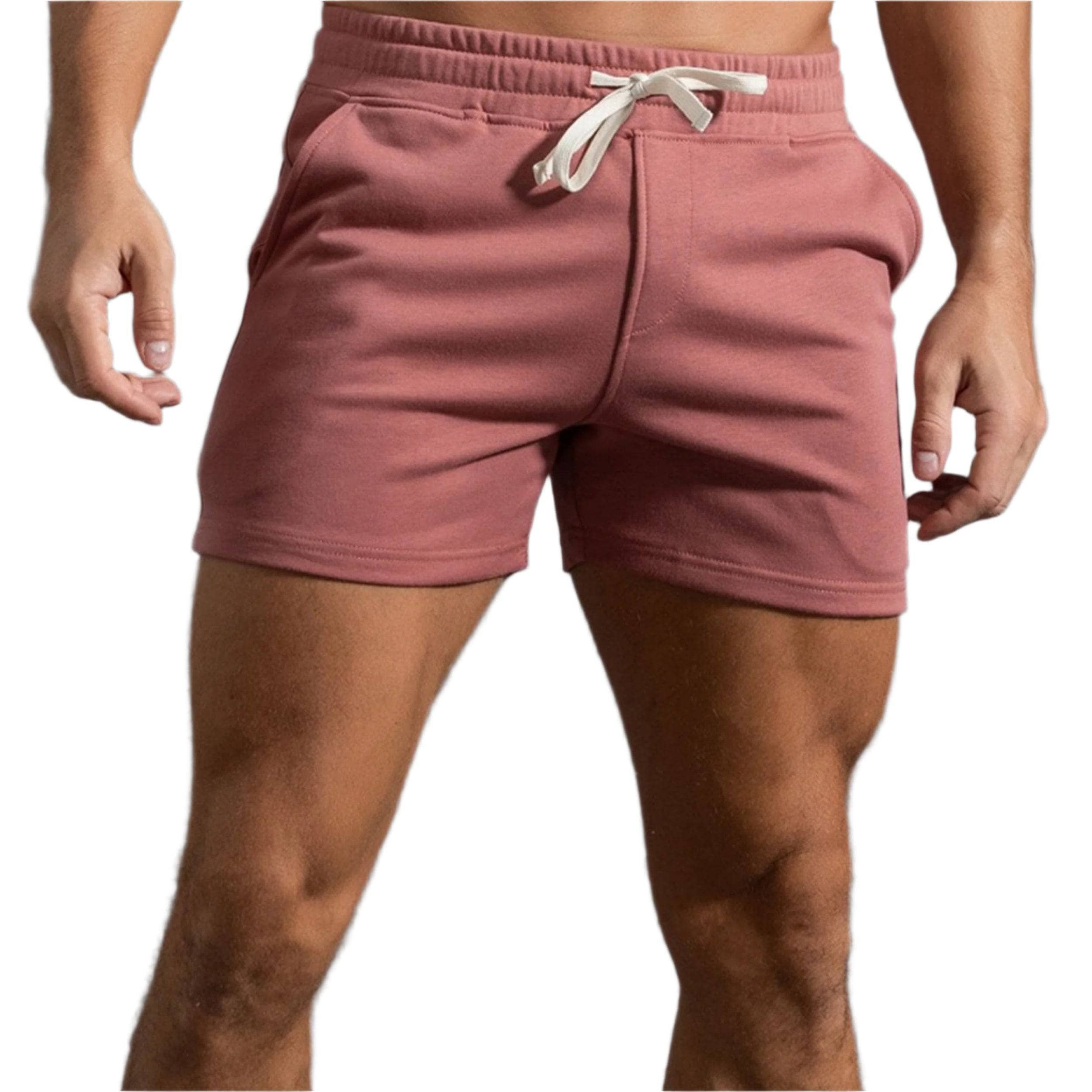 Blue Plain Hoochie Daddy Shorts - Comfortable & Stylish Men's Swimwear for Beach, Pool & Summer Outfits