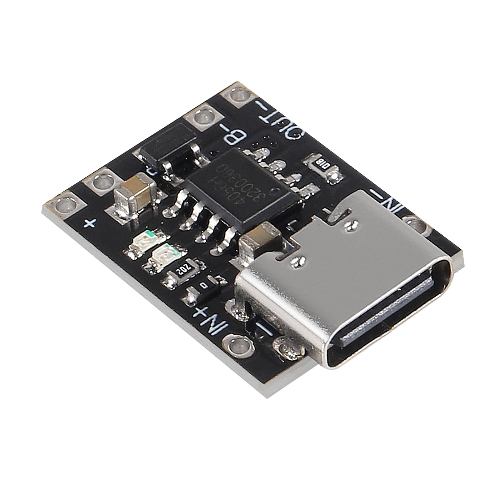 TP4057 1A 3.7V Lithium Battery Charging Board with Overcharge Protection - Type-C USB C Li-ion Battery Charger Module (6 Pack) - Perfect for DIY Electronics, Solar Projects, and Portable Device Charging