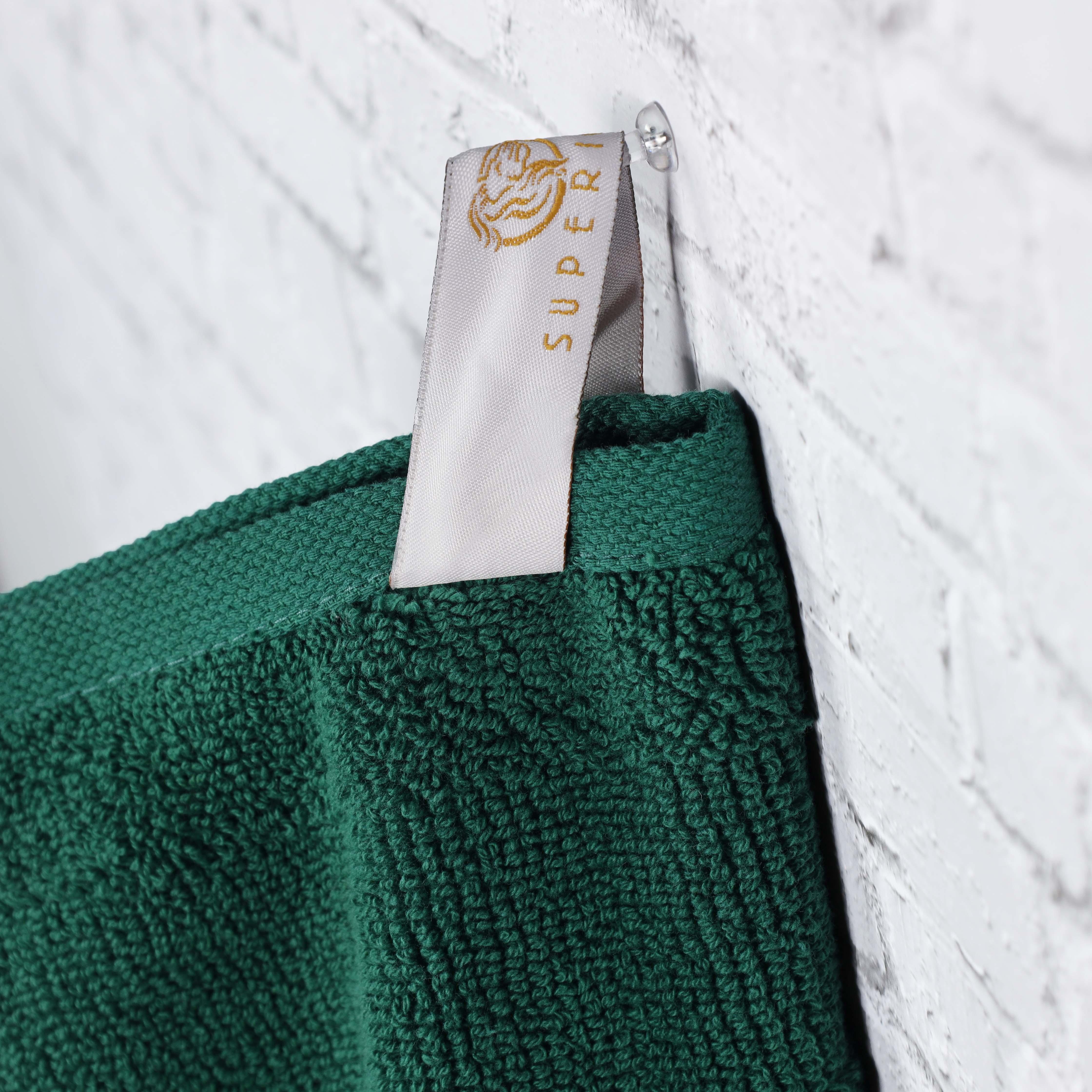 Premium Roma Cotton Ribbed Textured Hand Towels - Soft & Absorbent Bathroom Towel Set of 6 - Perfect for Kitchen, Guest Bathroom & Spa Use