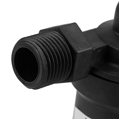 12V 10W Solar Water Pump - High Temperature Brushless DC Circulation Pump with 1/2