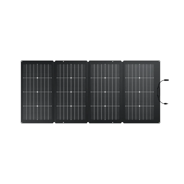 EcoFlow RIVER 2 Pro 720Wh Portable Power Station with 220W Bifacial Solar Panel | Solar Generator for Camping, RV, Emergency Backup & Off-Grid Power