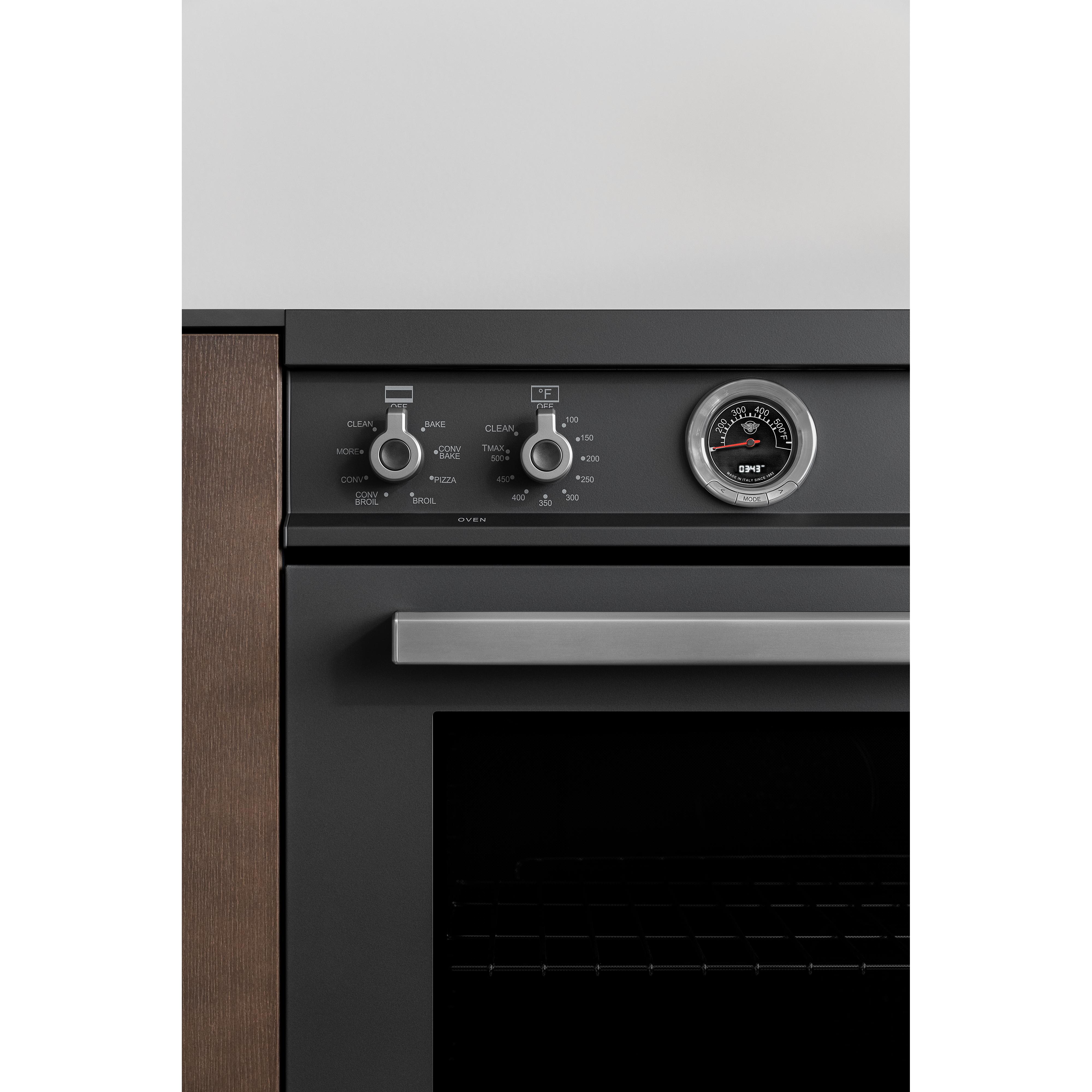 Bertazzoni PRO365ICFEPCAT 36-Inch Freestanding Induction Range - Professional Series, Stainless Steel, Electric Cooktop for Modern Kitchens - Perfect for Home Chefs & Gourmet Cooking