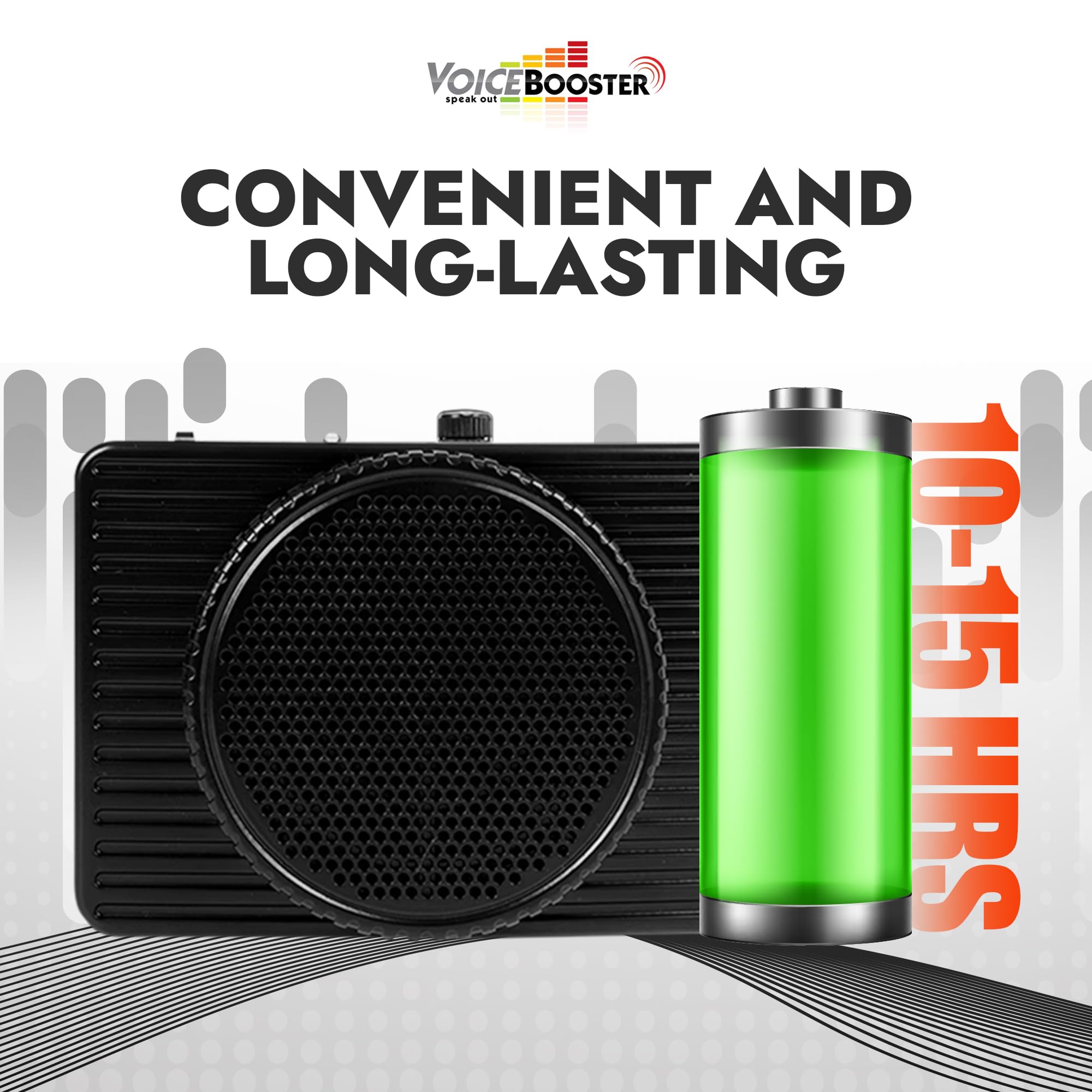 Portable Voice Amplifier with Microphone Headset - 20W Wearable Megaphone Speaker for Teachers, Tour Guides, Public Speaking & Presentations - Black MR2300 | Ideal for Classrooms, Outdoor Tours & Large Group Communication