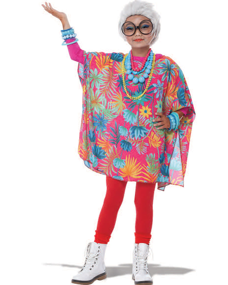 100 and Totally Fabulous Senior Girls Costume - Fun 100th Birthday Outfit for Women - Perfect for Birthday Parties, Costume Events & Themed Celebrations