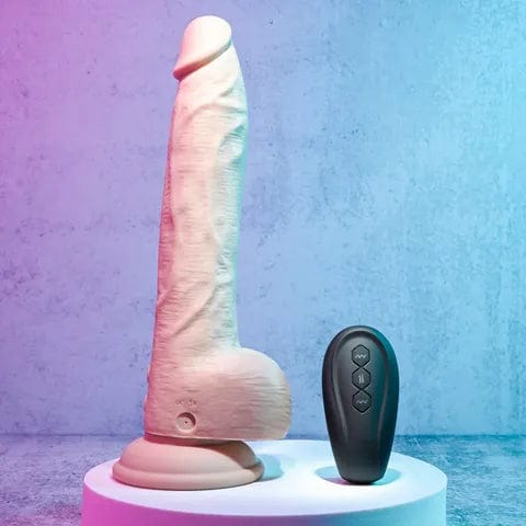 Evolved Thrusting Dildo - Realistic Thrusting Motion Adult Toy for Couples & Solo Play | Perfect for Roleplay, Spicing Up Relationships & Intimate Moments