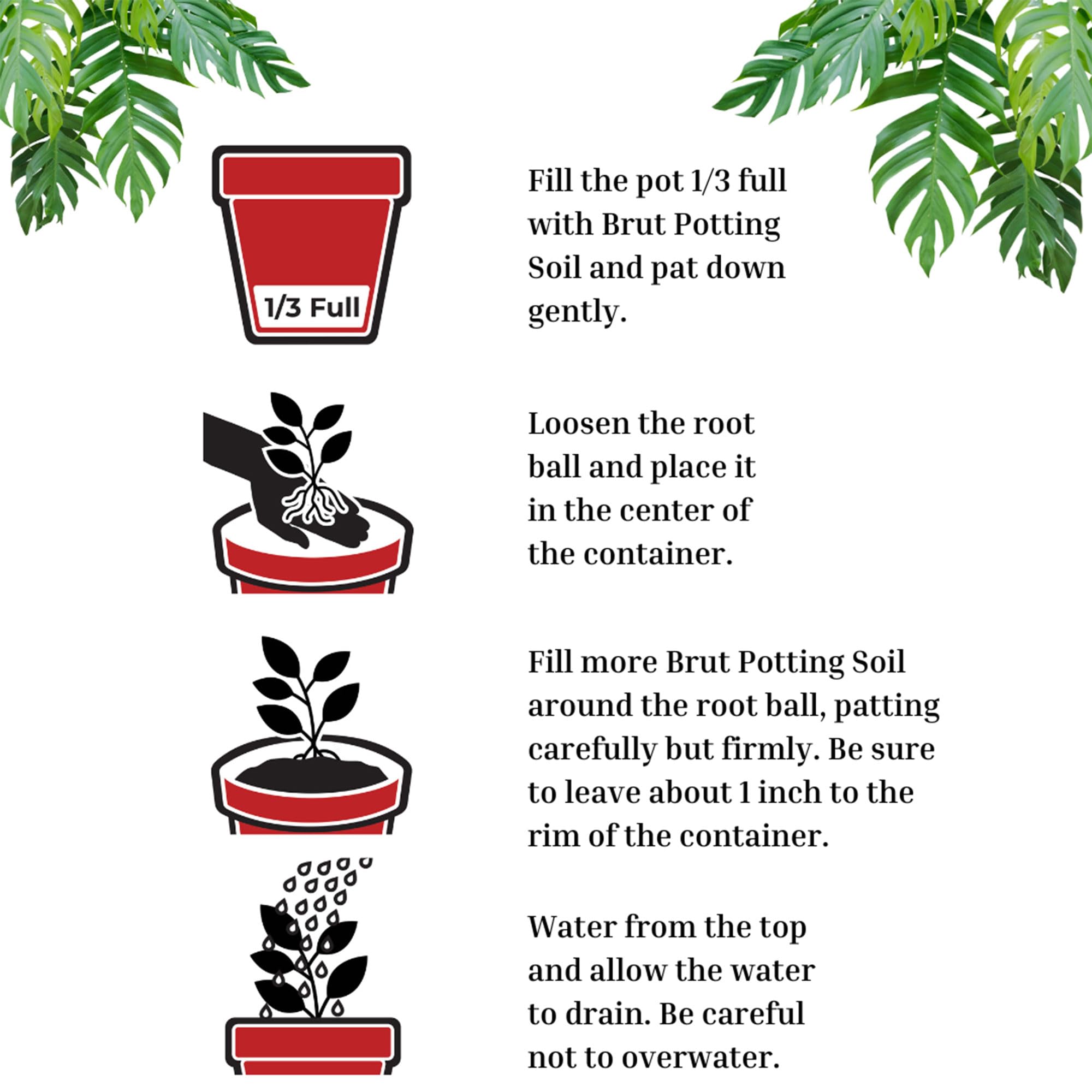 Brut Organic Potting Soil 1 Cubic Foot - Nutrient Rich Plant Soil for Indoor & Outdoor Container Plants - All-in-One Growing Medium for Flowers, Vegetables & Herbs (6 Pack) - Perfect for Home Gardening, Balcony Planters & Raised Beds