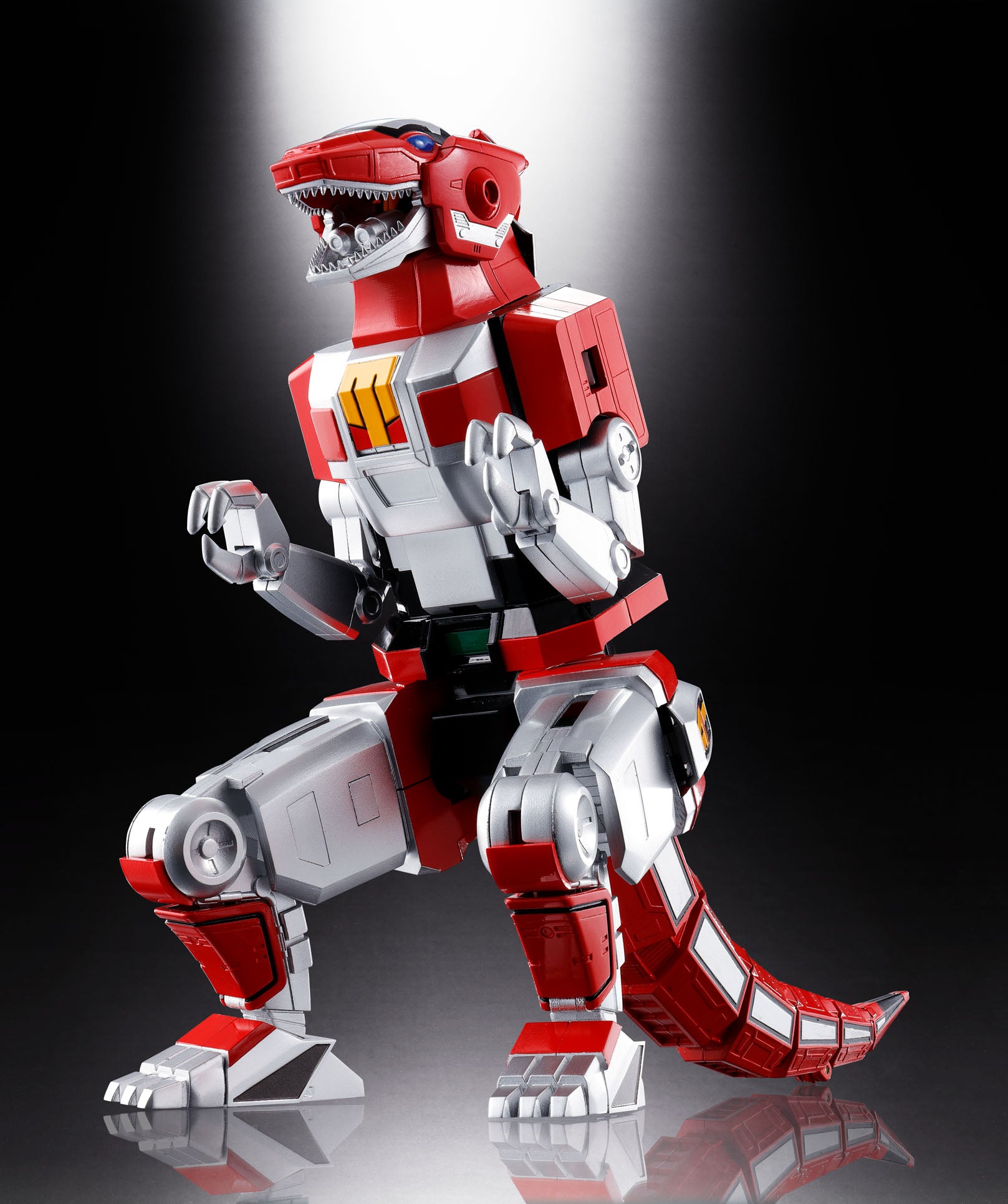 Bandai Soul of Chogokin GX 72 Mighty Morphin Power Rangers Megazord Collectible Action Figure - Premium Die-Cast Metal Robot Toy for Display & Play - Perfect for Fans, Collectors and Nostalgic Gift Giving