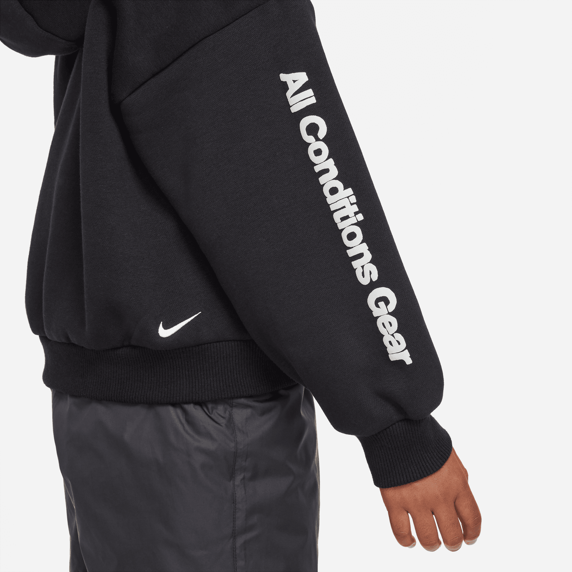 ACG Kids Hoodie - Black | Warm & Comfortable Fleece Pullover for Boys & Girls | Perfect for Outdoor Activities & Casual Wear