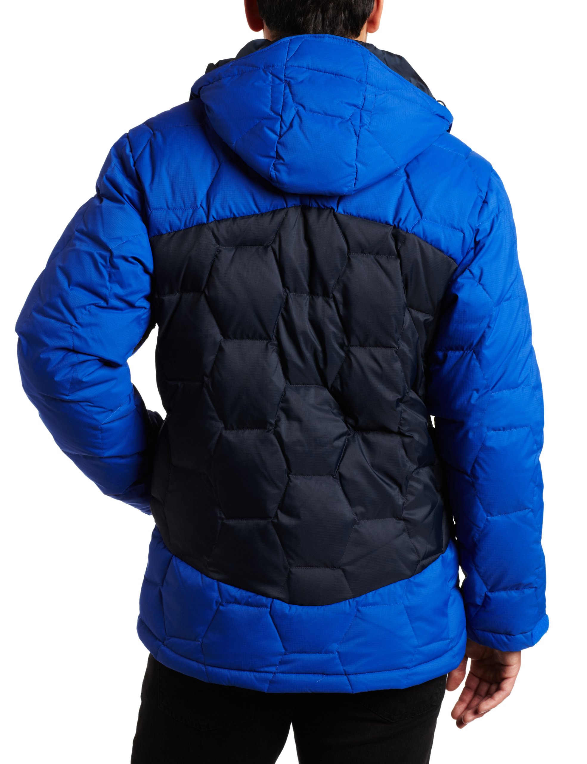 Columbia Men's Hexaholic Down Jacket - Lightweight Warm Winter Coat for Outdoor Activities, Hiking & Travel | Water-Resistant Insulated Puffer Jacket