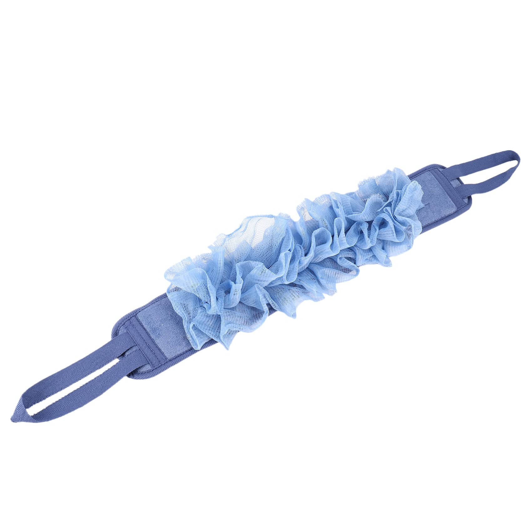 LEYTON Blue Exfoliating Body Wash Sponge - Back Scrubber & Massage Shower Brush for Deep Cleansing | Bath Towel & Shower Cloth for Men & Women | Perfect for Exfoliation & Relaxing Bath Time