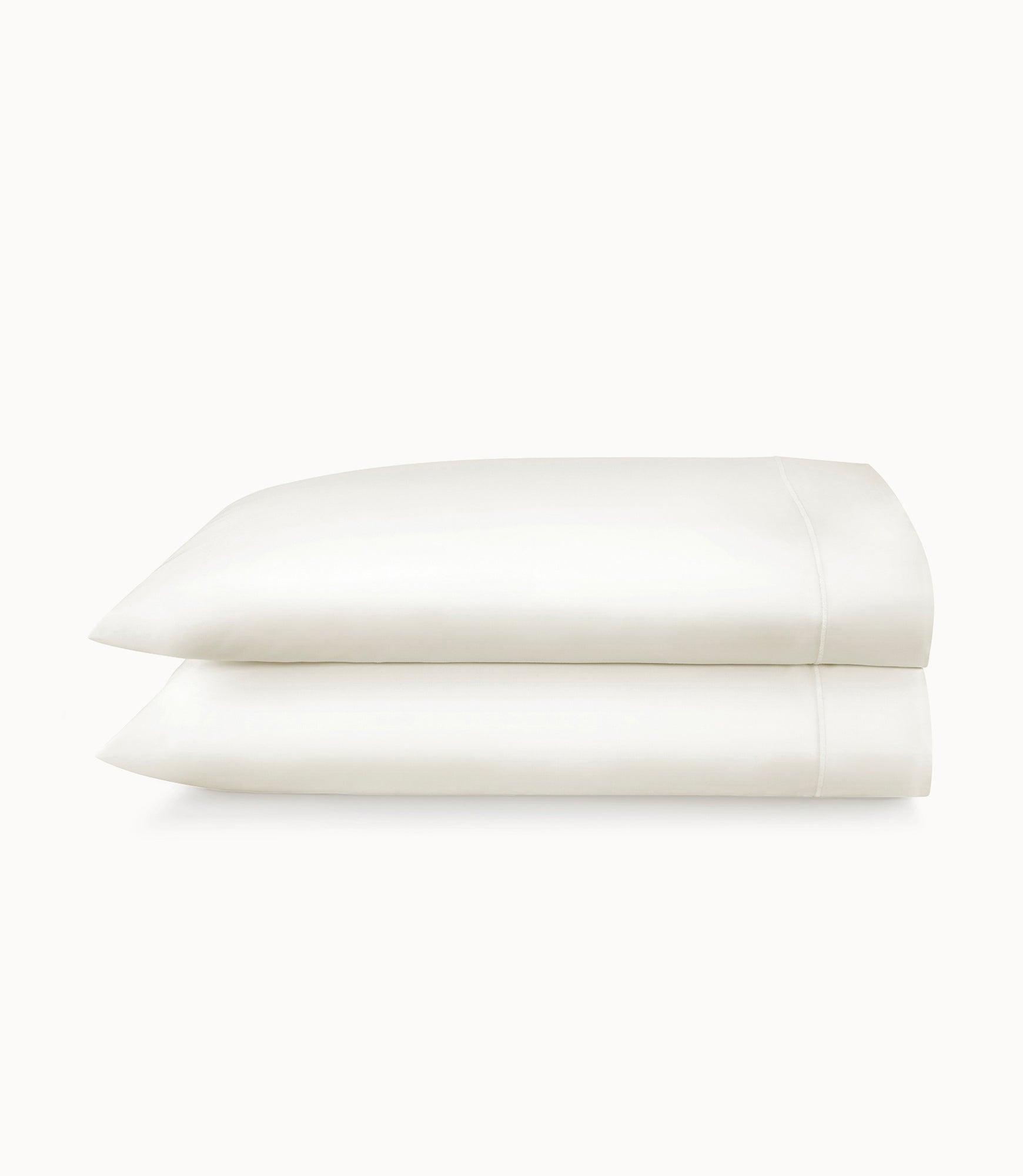 Luxury Soprano Sateen Pillowcases - 100% Cotton Soft Bedding Set for Side Sleepers - Perfect for Master Bedroom, Guest Room & Hotel Use