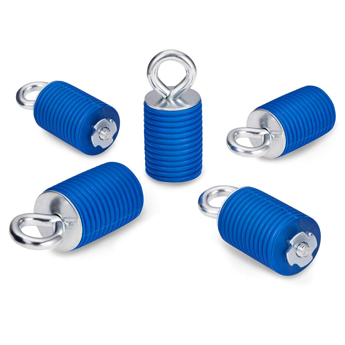 KEMIMOTO Heavy Duty Tie Down Anchors for Polaris Ranger 1000/XP/900/800/700/570/500 & General 1000 - Durable Bed Anchor Accessories (Blue) - Perfect for Off-Roading, Hauling & Securing Cargo