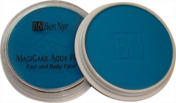 Ben Nye MagiCake Cosmic Blue (LA 62) - Professional Makeup Powder for Stage & Cosplay - Perfect for Halloween, Theater & Special Effects