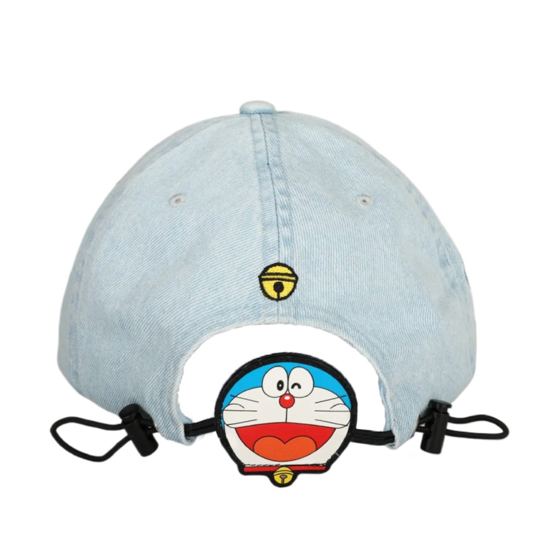 Victor X Doraemon VC509DRM Men's Baseball Cap - Denim Blue Anime Collaboration Hat for Casual Wear & Street Fashion