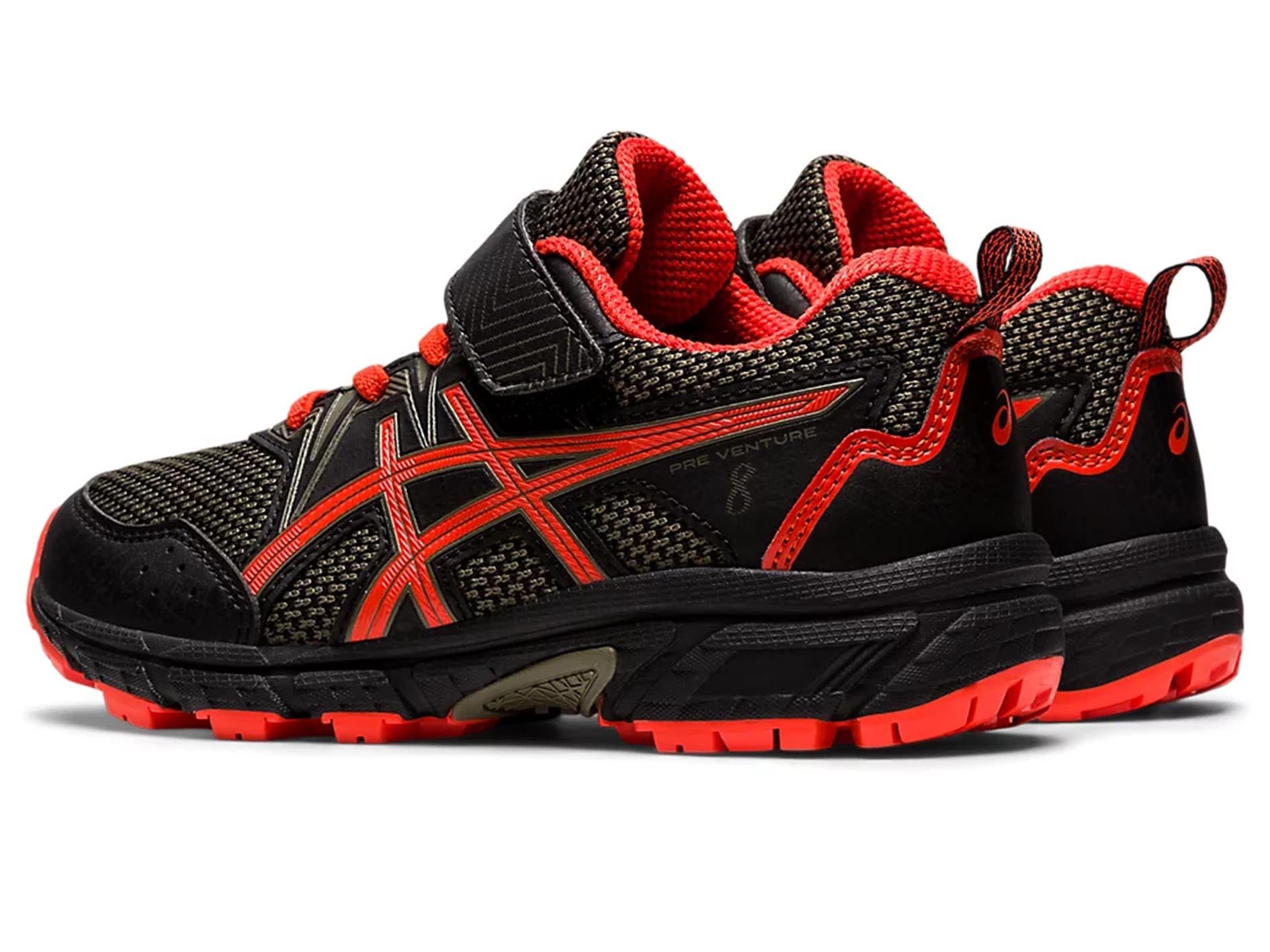 ASICS Junior Pre-Venture 8 PS Kids' Running Shoes - Lightweight & Comfortable for School, Sports & Daily Wear (Style: 1014A170-901)