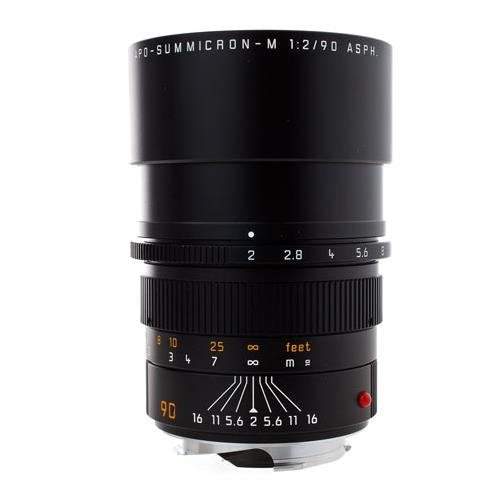 Leica APO Summicron M 90mm f/2 ASPH. Lens - Professional Prime Telephoto Lens for Leica M Mount Cameras - Perfect for Portrait, Travel & Low Light Photography