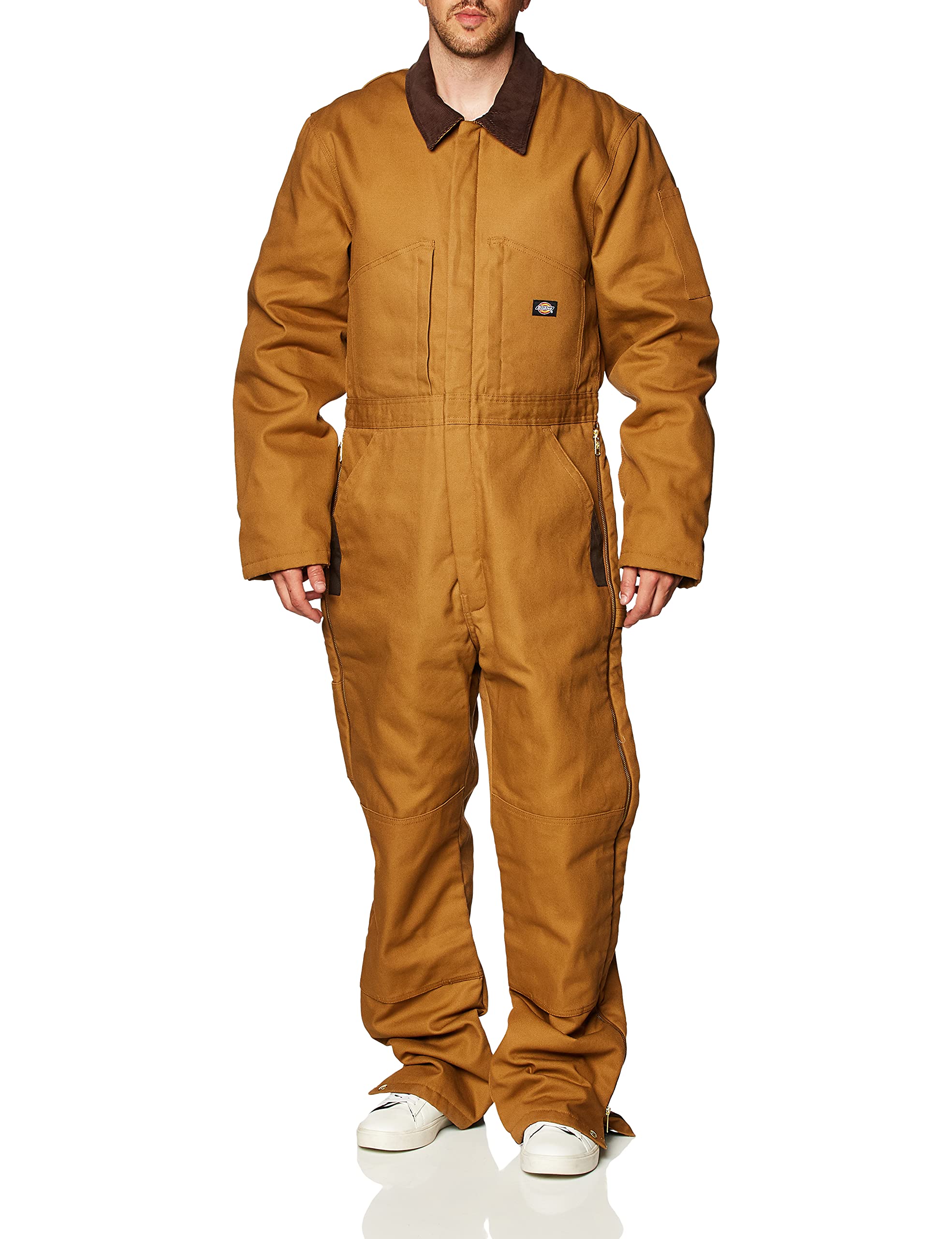 Dickies Men's Premium Insulated Duck Coverall - Heavy Duty Workwear for Cold Weather - Ideal for Construction, Farming & Outdoor Jobs
