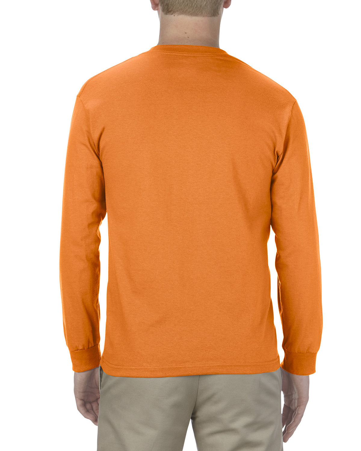 Alstyle AL1304 6.0 oz. 100% Cotton Long Sleeve T-Shirt for Men & Women - Comfortable Casual Wear for Everyday, Work & Outdoor Activities