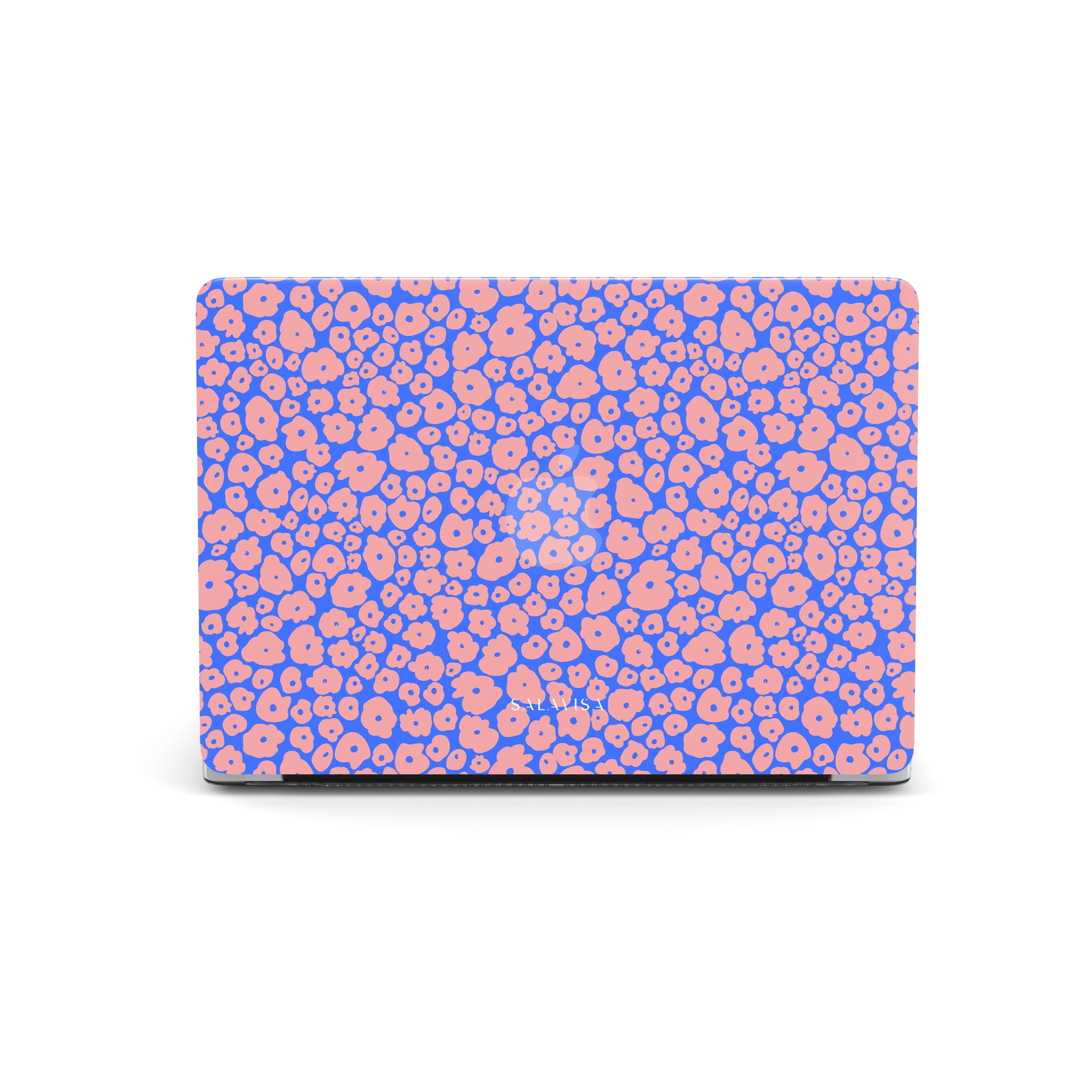 Premium Puffy Spring MacBook Case - Cute Floral Design Protective Cover for MacBook Air/Pro - Perfect for Work, School & Travel Accessories