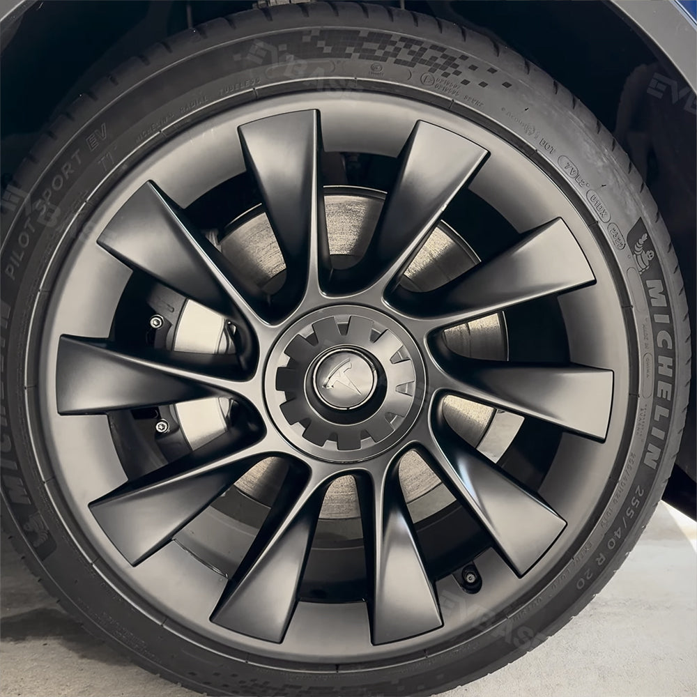 Tesla Model Y 20 Inch RimCase Wheel Protector Kit - Premium Alloy Wheel Protectors for Tesla Model Y (2020-2023) - Prevent Curb Rash & Scratches - Perfect for Urban Driving, Parking & Road Trips