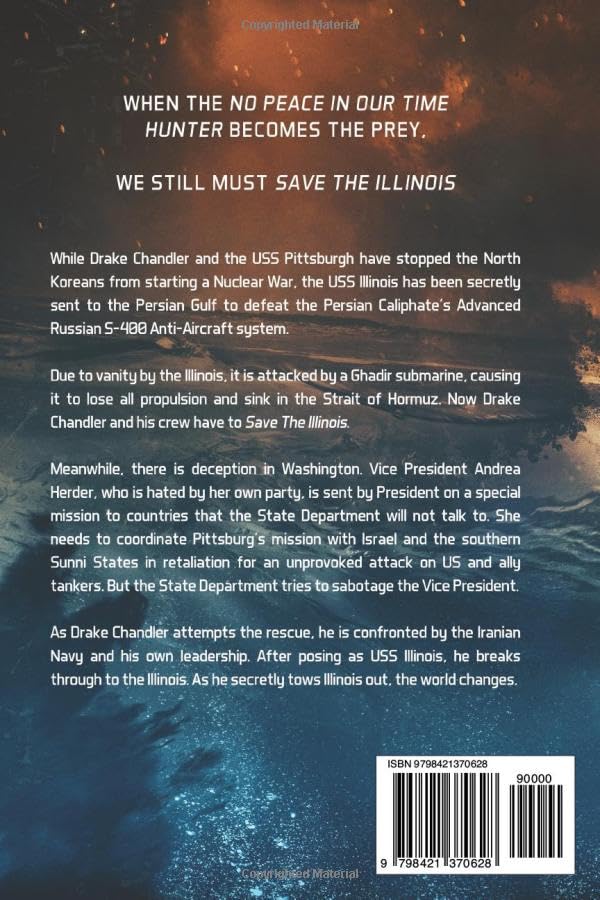 Save The Illinois - Drake Chandler Andrea Herder Series Book | Political Thriller Novel | Perfect for Book Clubs & Political Fiction Fans