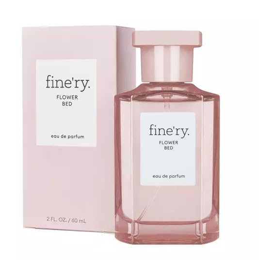 Fine'ry Flower Bed Fragrance Perfume for Women - 2.02 fl oz Garden Blossom Scent | Floral Eau de Parfum | Perfect for Daily Wear, Date Nights & Special Occasions