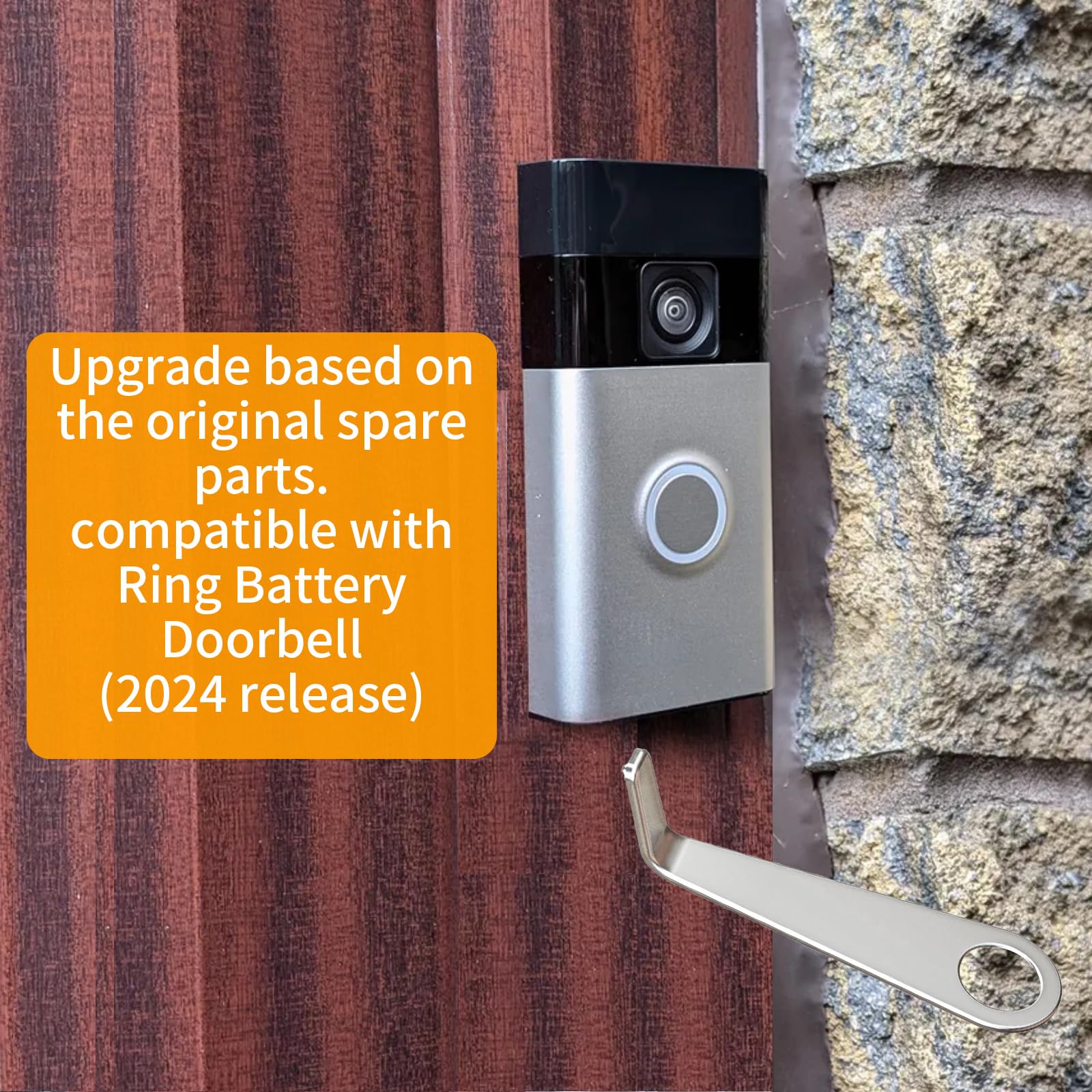 2024 Video Doorbell Key Replacement Tool 2 Pack - Secure Removal Key Compatible with All-New Battery Doorbell | Perfect for Home Security & Smart Lock Installation