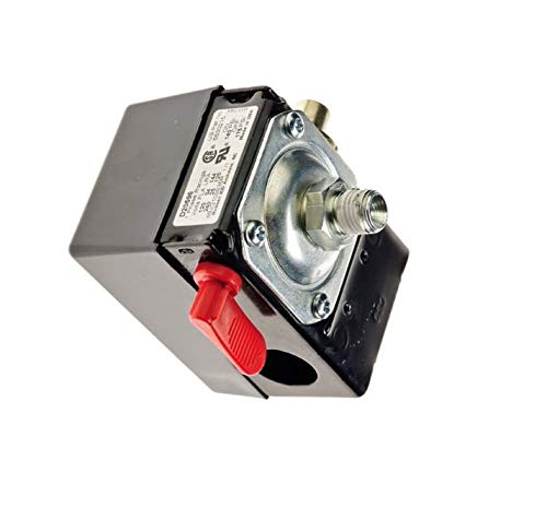 Genuine OEM Z-D20596 Air Compressor Pressure Switch 175/140 PSI - Replacement for Industrial & Home Air Compressors - Perfect for HVAC Systems, Automotive Shops & DIY Projects