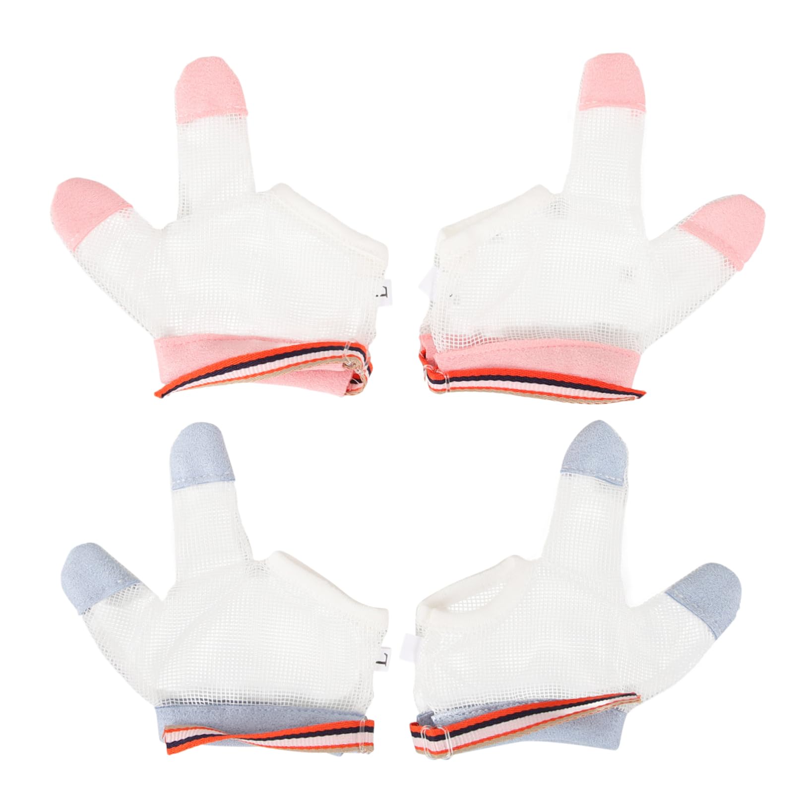 2 Pairs Baby Anti-Scratch Mittens - Soft Thumb Sucking Prevention Gloves for Newborns & Infants | Perfect for Sleep, Playtime & Protecting Delicate Skin