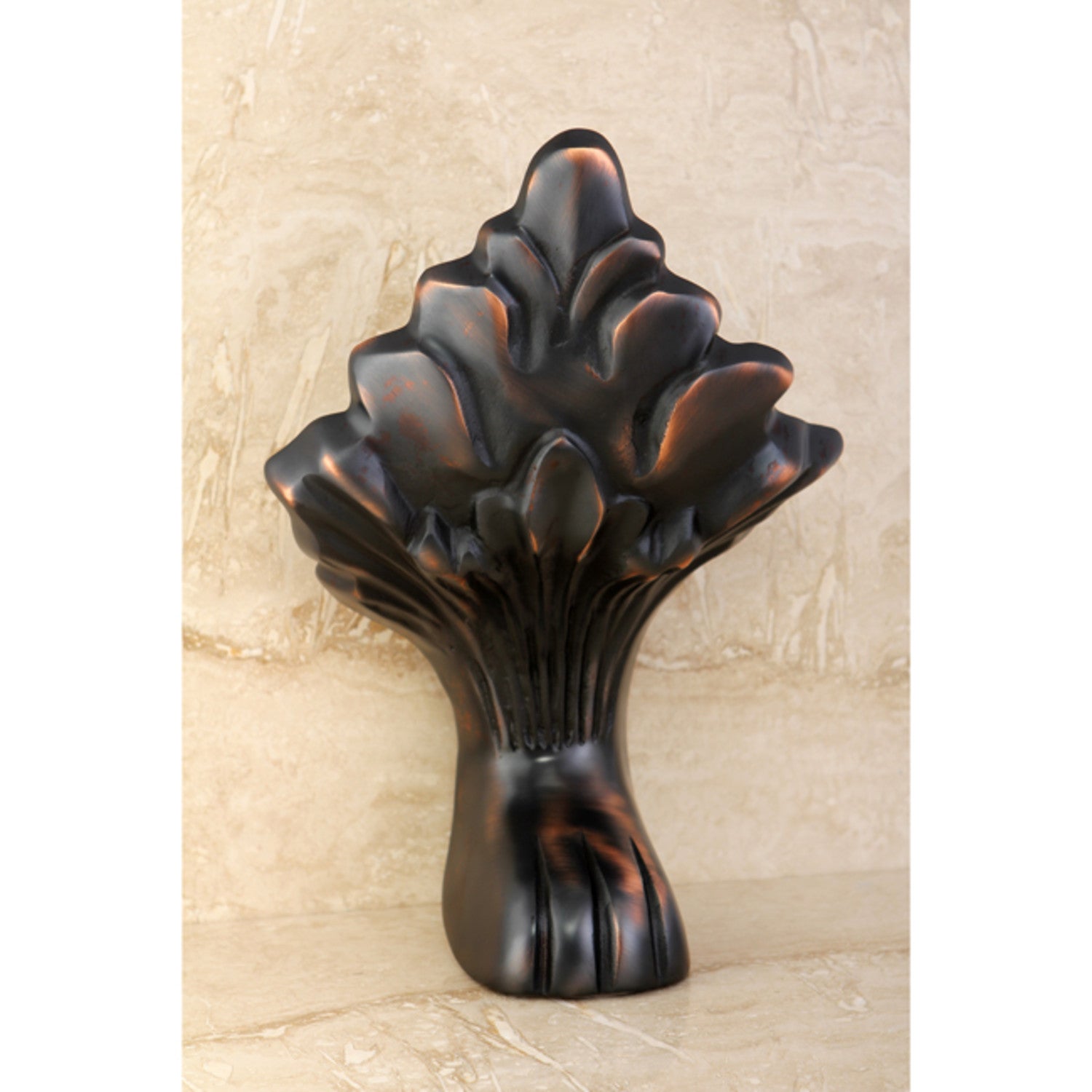 Aqua Eden VCTNC5 4-Piece Lion Paw Cast Iron Tub Feet Set - Oil Rubbed Bronze Finish - Vintage Style Bathtub Legs for Clawfoot Tubs & Freestanding Bathroom Decor