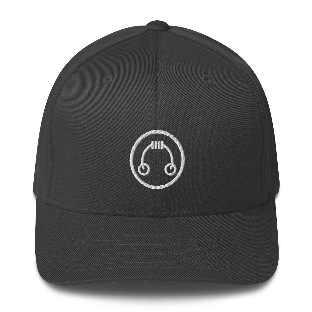 HeadAmp Embroidered Baseball Cap - Adjustable Fitted Hat for Men & Women - Perfect for Outdoor Sports, Running, Hiking & Casual Wear
