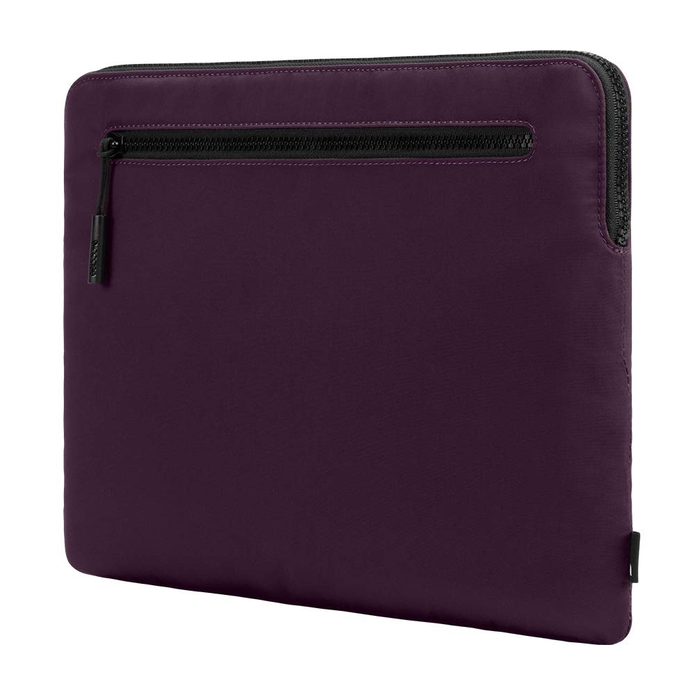 Incase Compact Laptop Sleeve 13-Inch - Lightweight & Weather Resistant Flight Nylon Case for MacBook, Laptop, iPad, Tablet - Includes Slip Pocket for Accessories (Misty Orange) - Perfect for Travel, Work & School