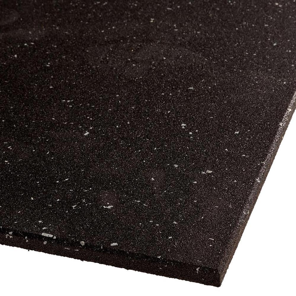 VersaFit Commercial Rubber Flooring Tiles 1m x 1m x 15mm - Durable, Slip-Resistant Gym & Warehouse Flooring for High-Traffic Areas