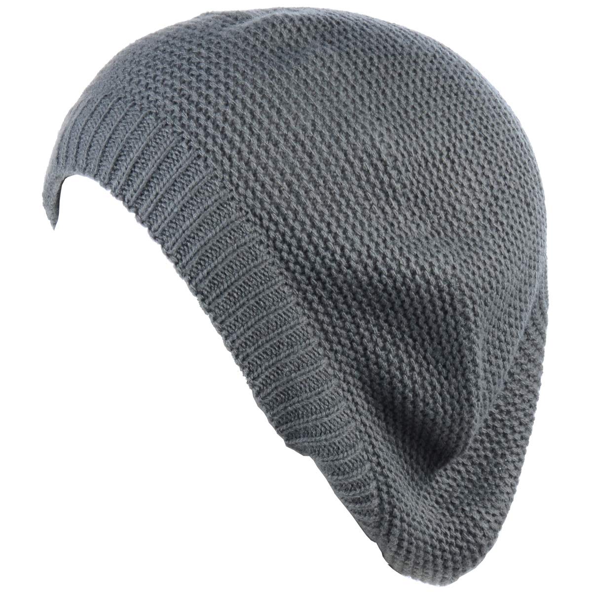 JTL Women's Fashion Beret Beanie - Lightweight Knit Solid Color Winter Hat for Casual Wear, Outdoor Activities & Street Style