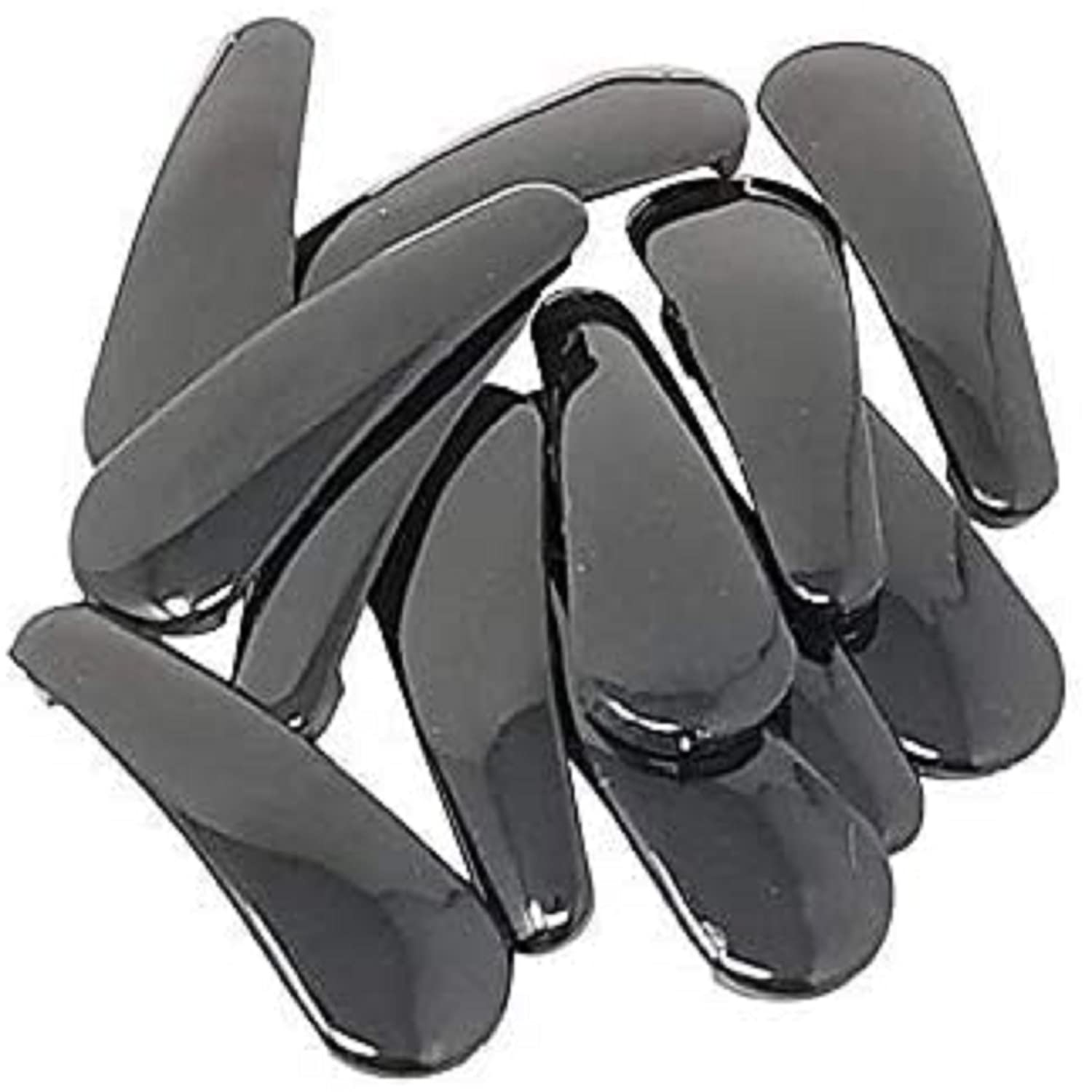 ASG 36 Pcs 6.5cm Long No Slip Hair Clips Set - Matte, Glossy & Plastic Barrettes for Women & Girls (3 Designs) | Hair Accessories for School, Work, Party & Daily Use