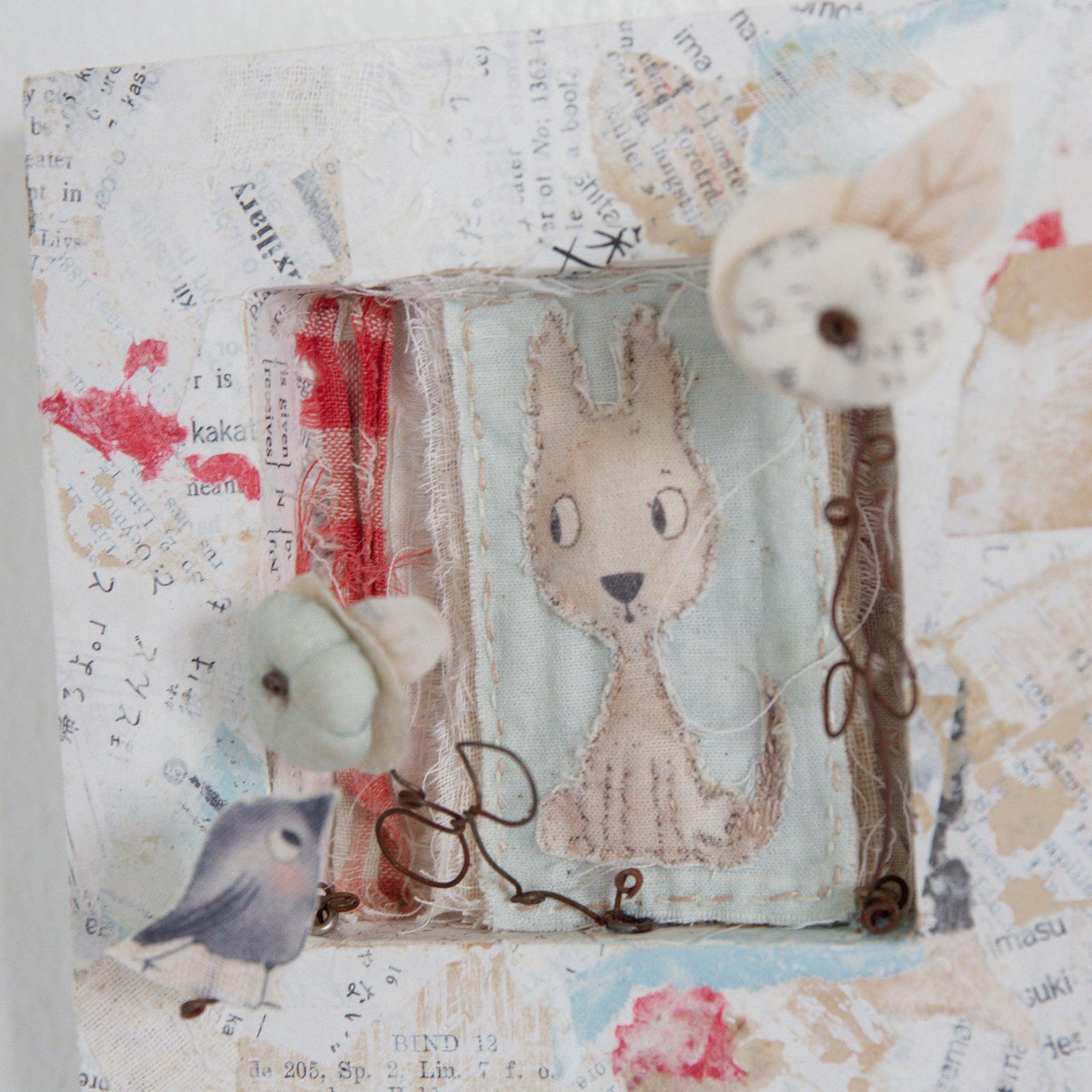 Hutch Studio Paws and Caws Collage Collection - Unique Pet & Bird Art Prints for Home Decor | Perfect for Living Room, Bedroom & Gift Giving