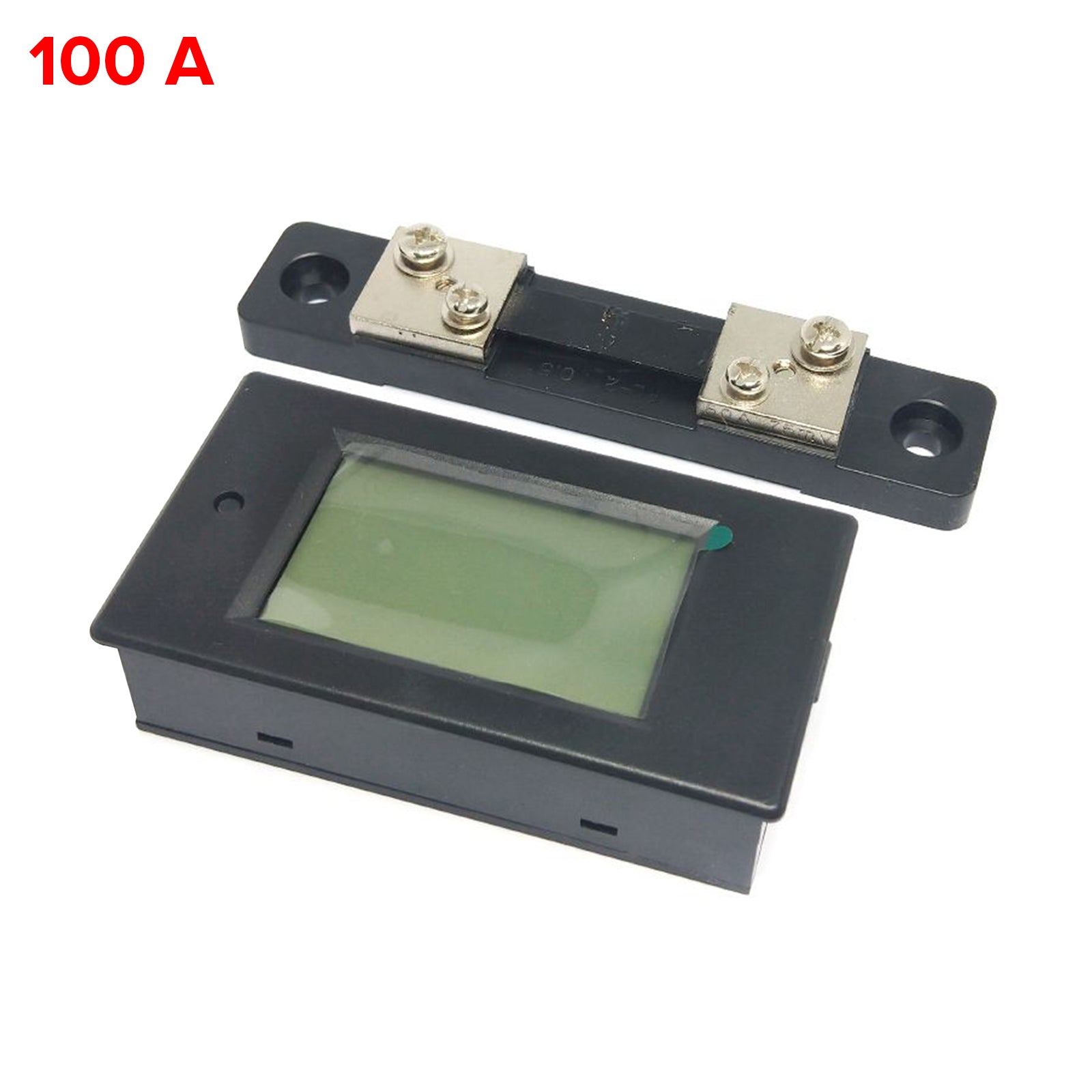 100A DC Digital Watt KWH Current Power Energy Meter with Ammeter Voltmeter 100V - Monitor Solar Panels, Batteries, and Electrical Systems