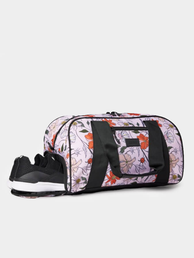 Vooray Burner Gym Duffel Bag - Water-Resistant Sports Duffel with Shoe Compartment & Wet Pocket - Perfect for Gym, Travel & Workout Essentials