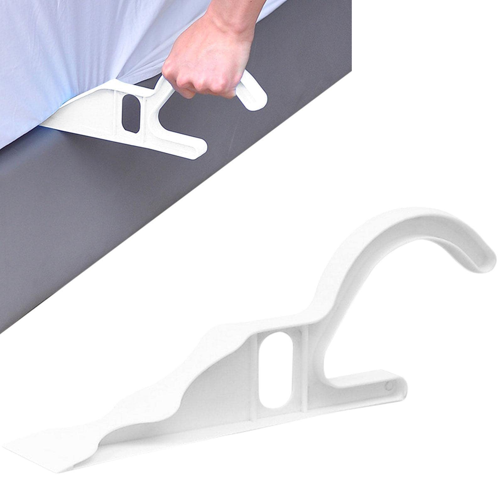 **Pomurom Mattress Lifter - 2 Pack Ergonomic Bed Making & Lifting Tool for Easy Sheet Changes, Mattress Wedge Elevator, Back Pain Relief - Perfect for Hotels, Home Use & Elderly Care**